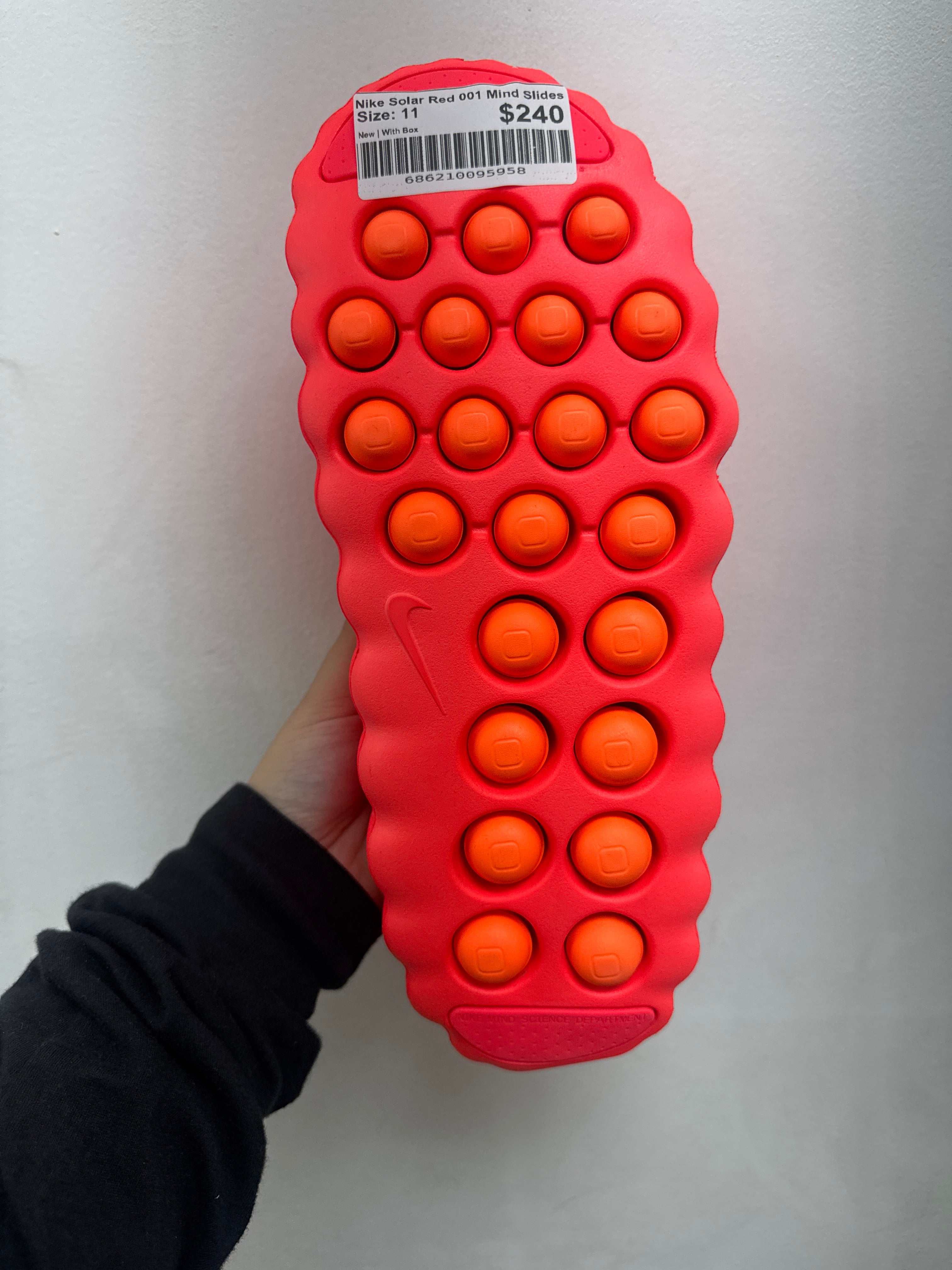 Nike Solar Red 001 Mind Slides