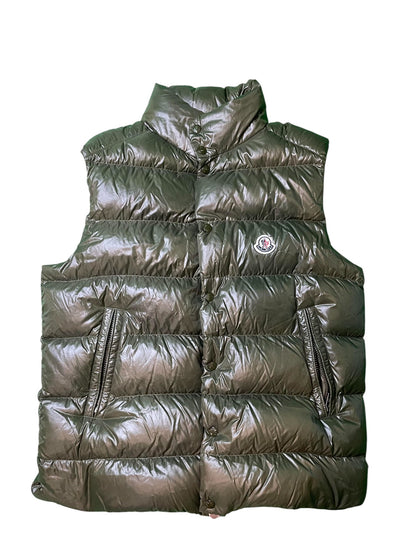 Moncler Olive Puffer Vest