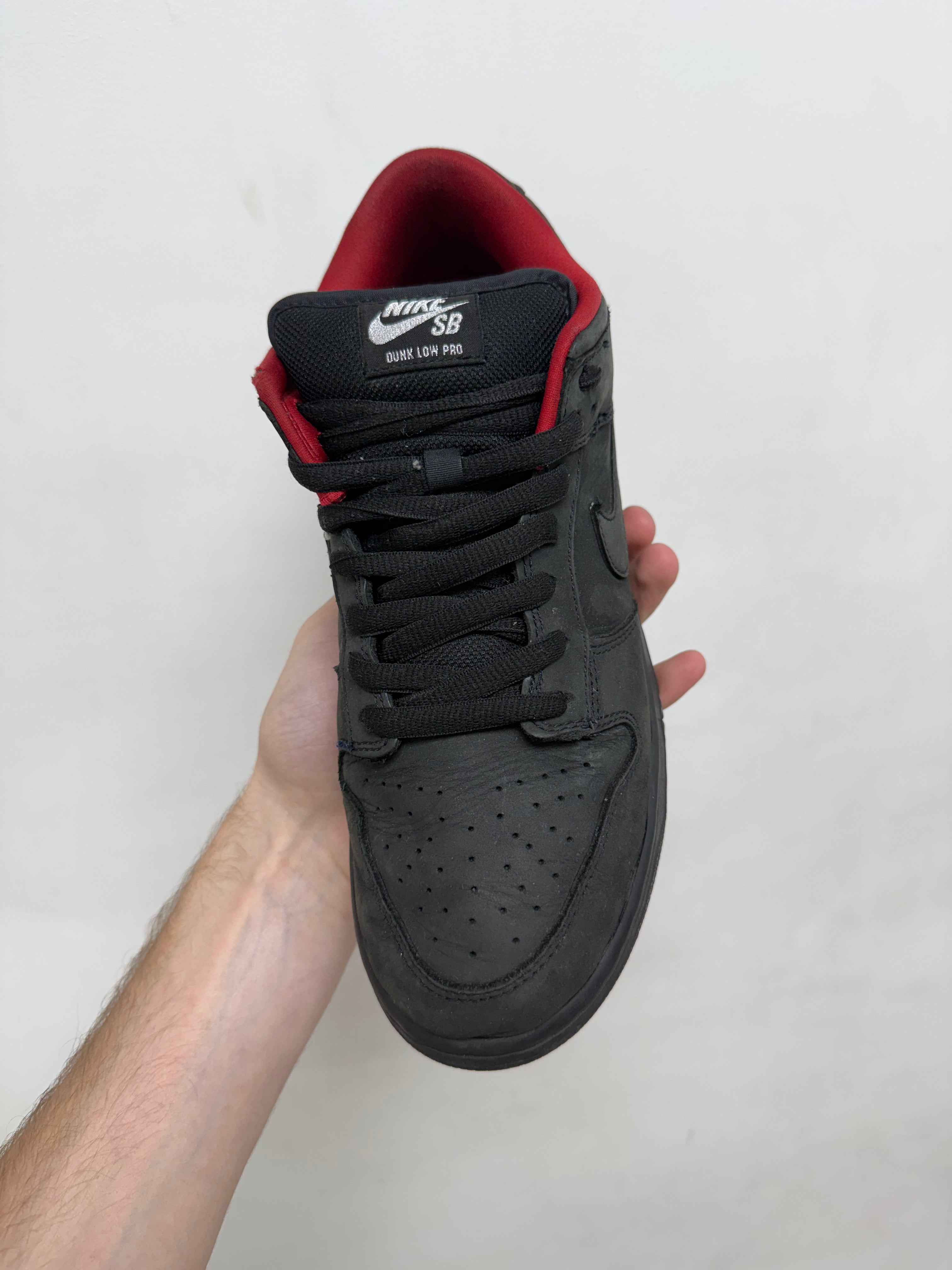 Nike Supreme SB Dunk Low Black Sneakers