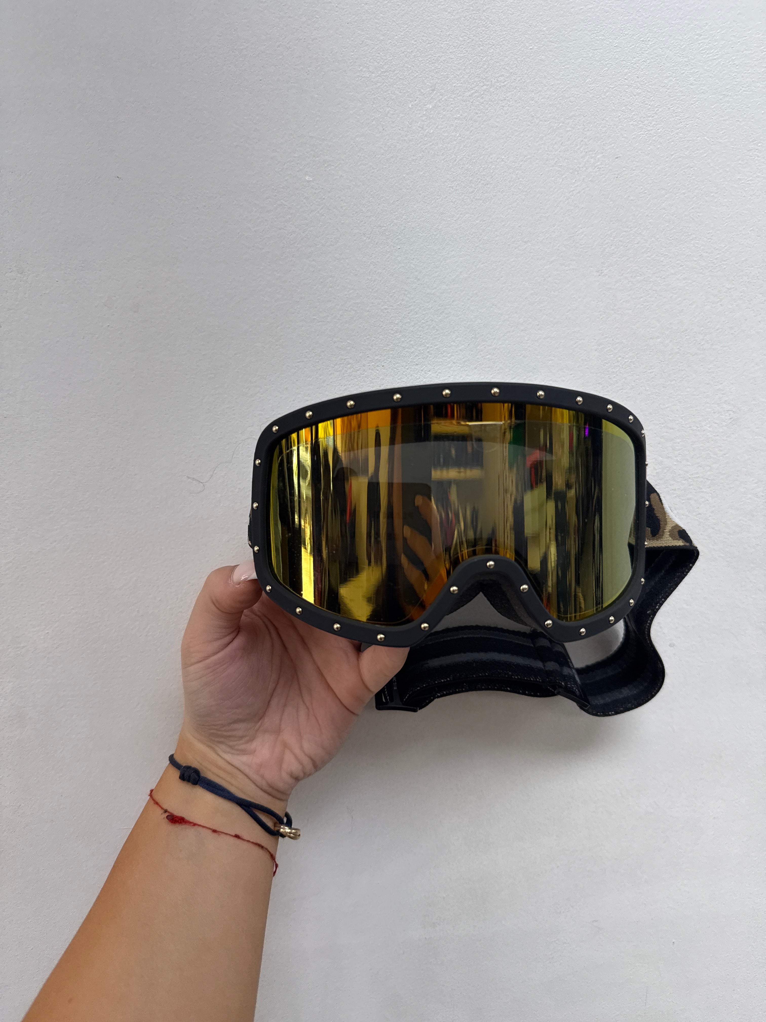 Celine Cheetah Ski Goggles Accessories