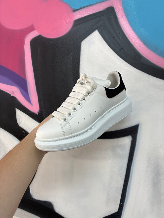 Alexander Mcqueen White Black Sneakers