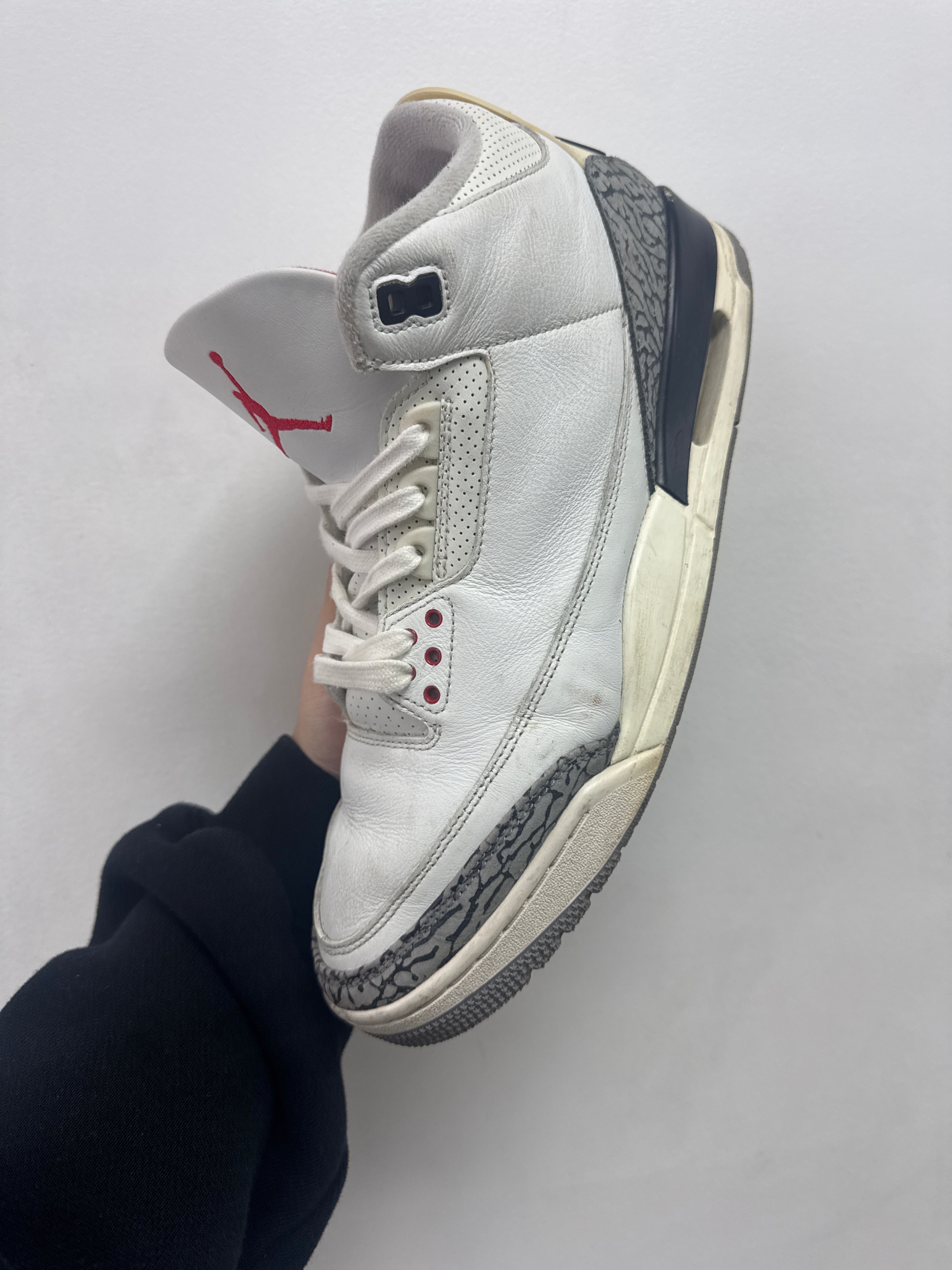Jordan 3 Reimagined White Cement Sneakers