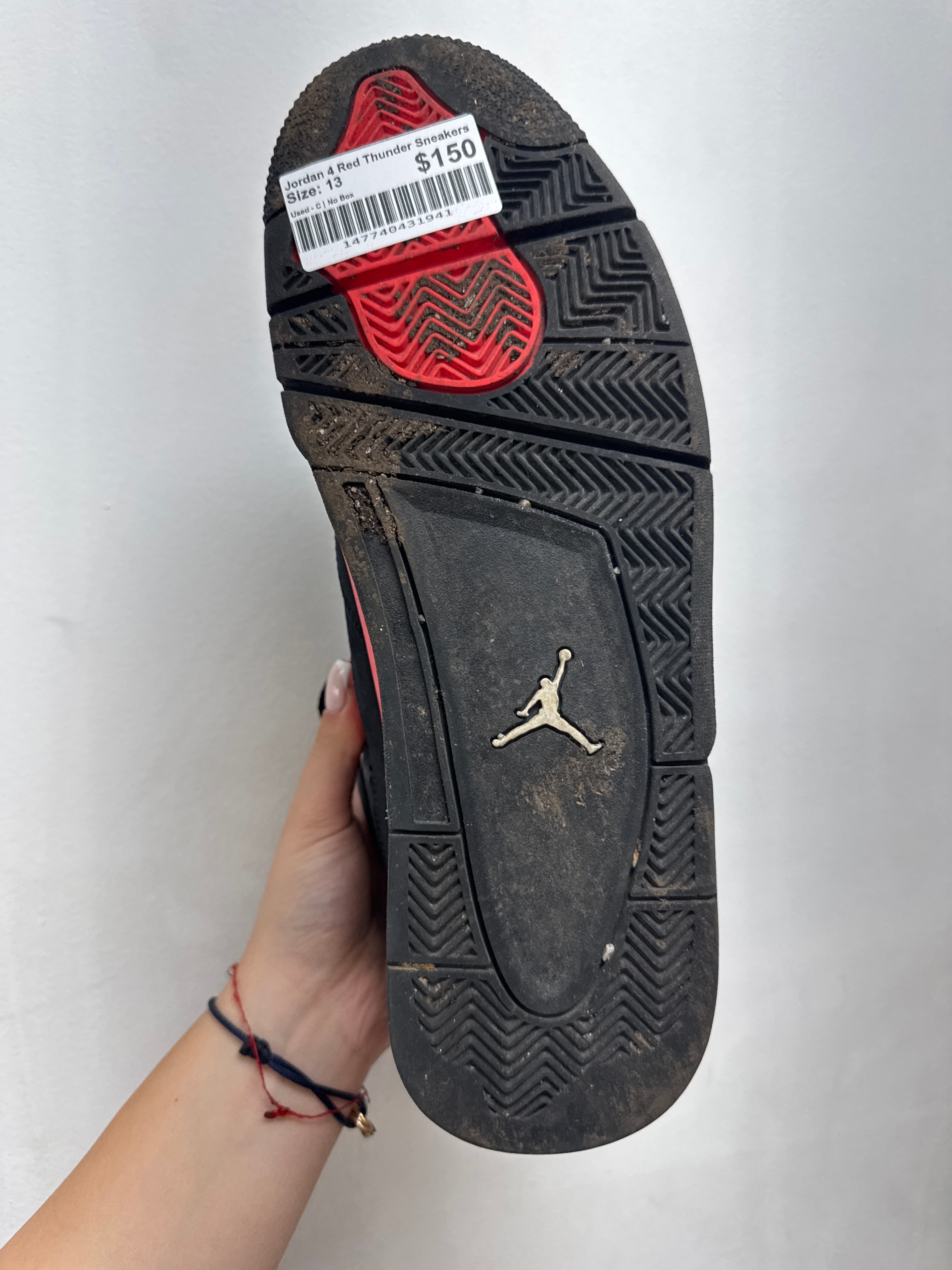 Jordan 4 Red Thunder Sneakers