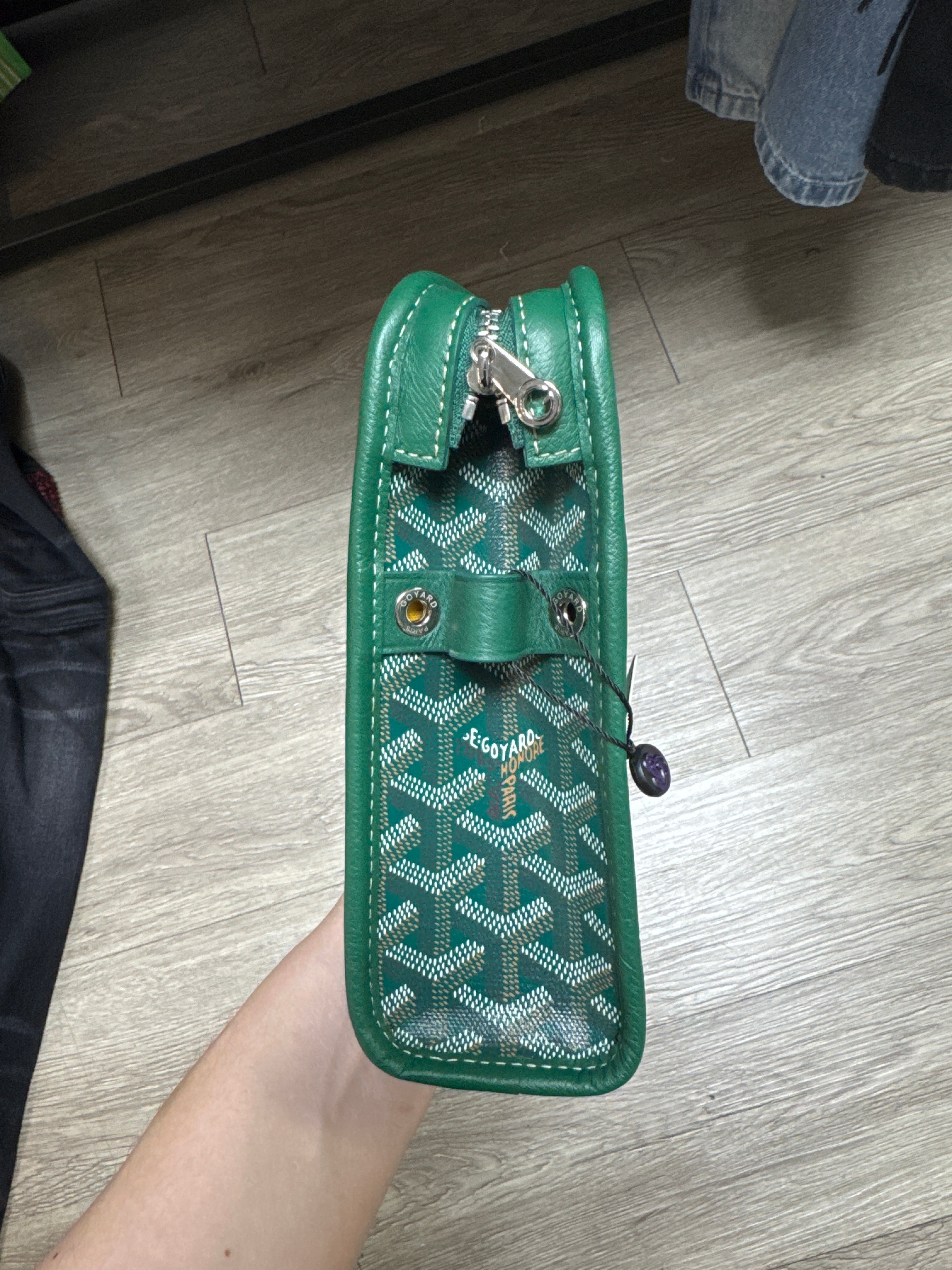 Goyard Green Jouvence Bag