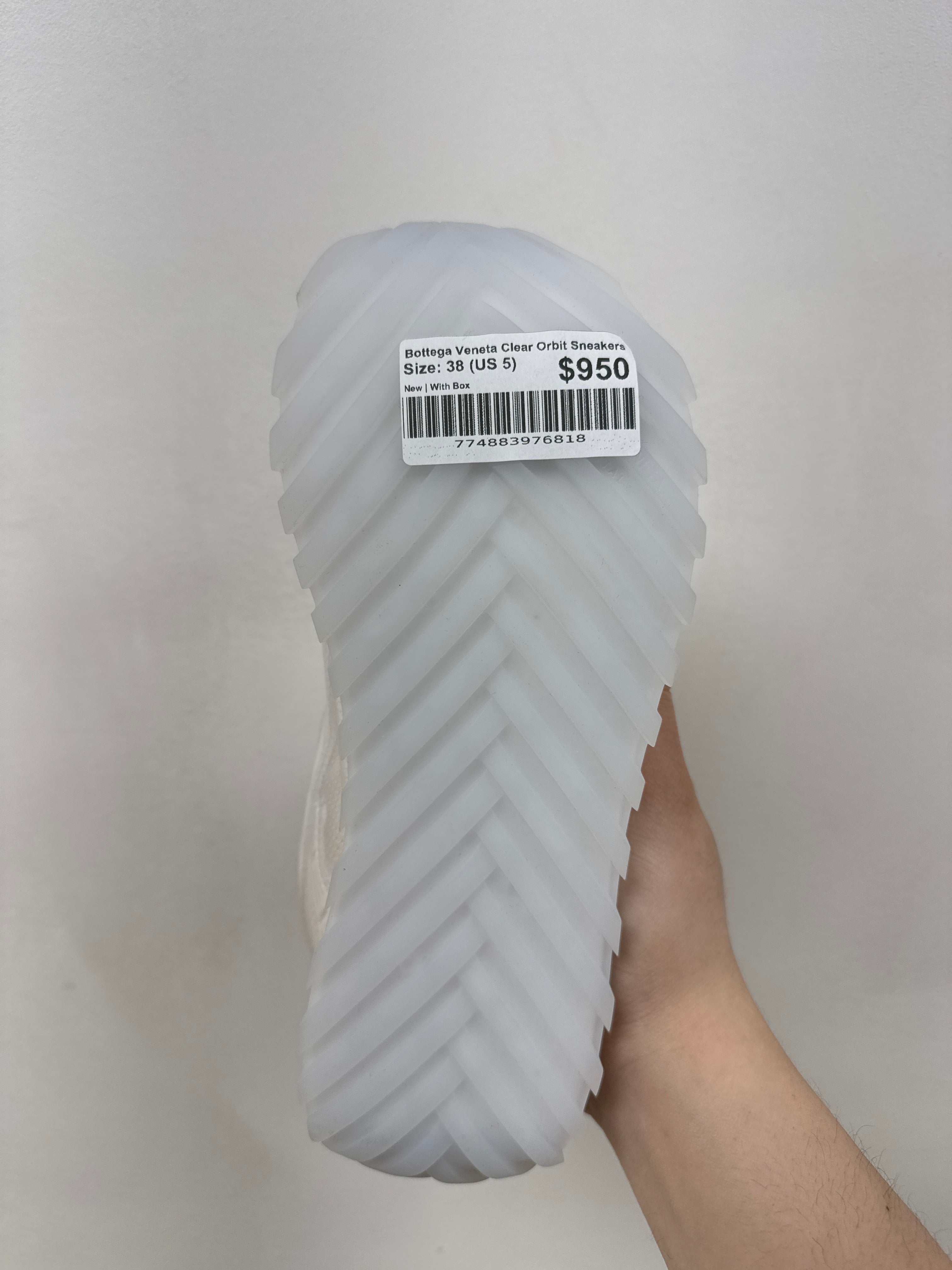 Bottega Veneta Clear Orbit Sneakers