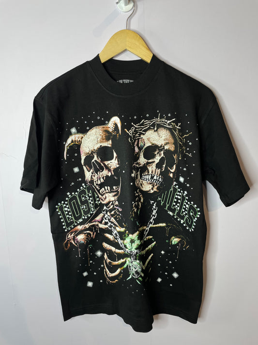 Lost Hills Twins Tee Black