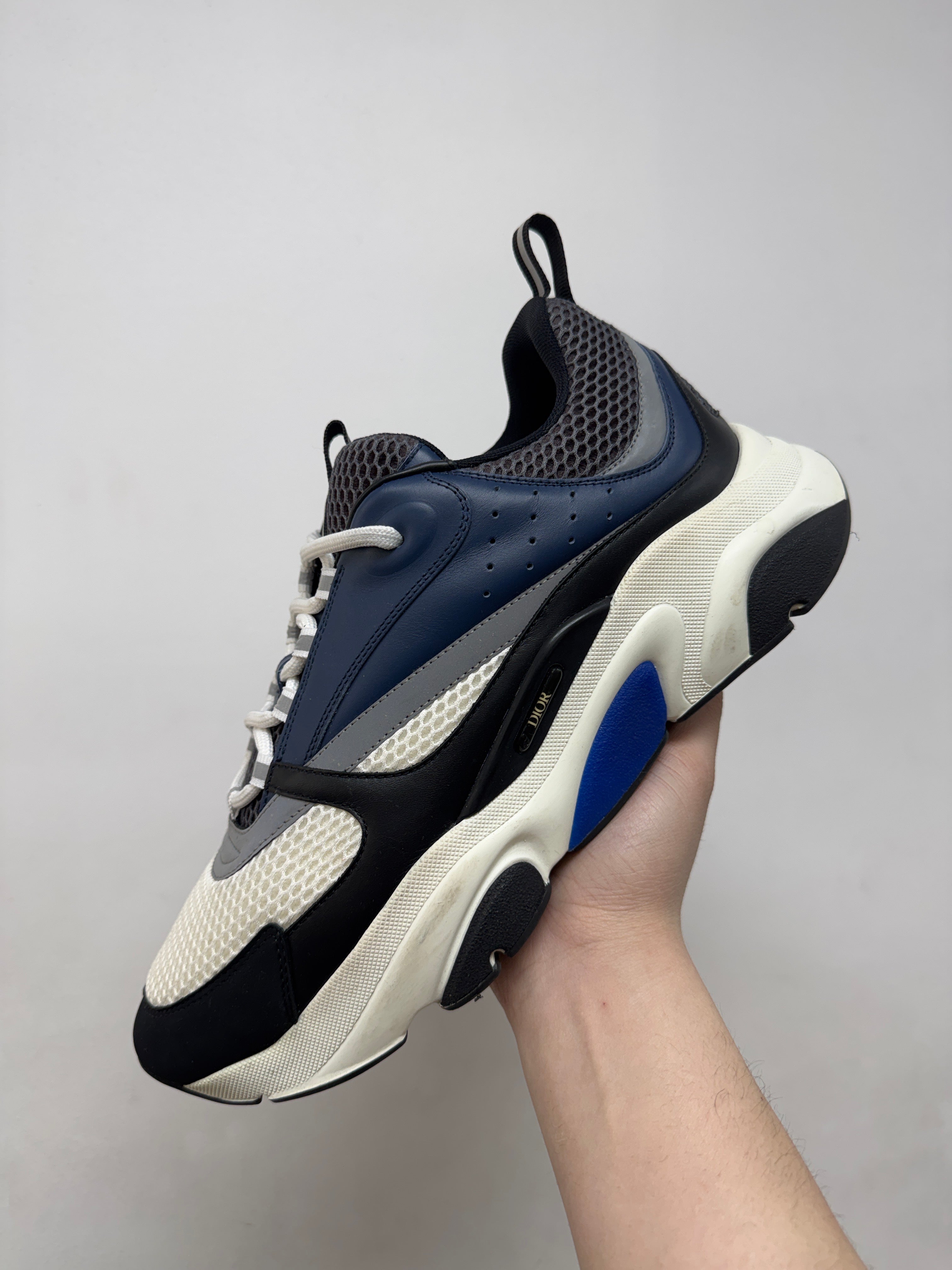 Dior B22 Navy Sneakers