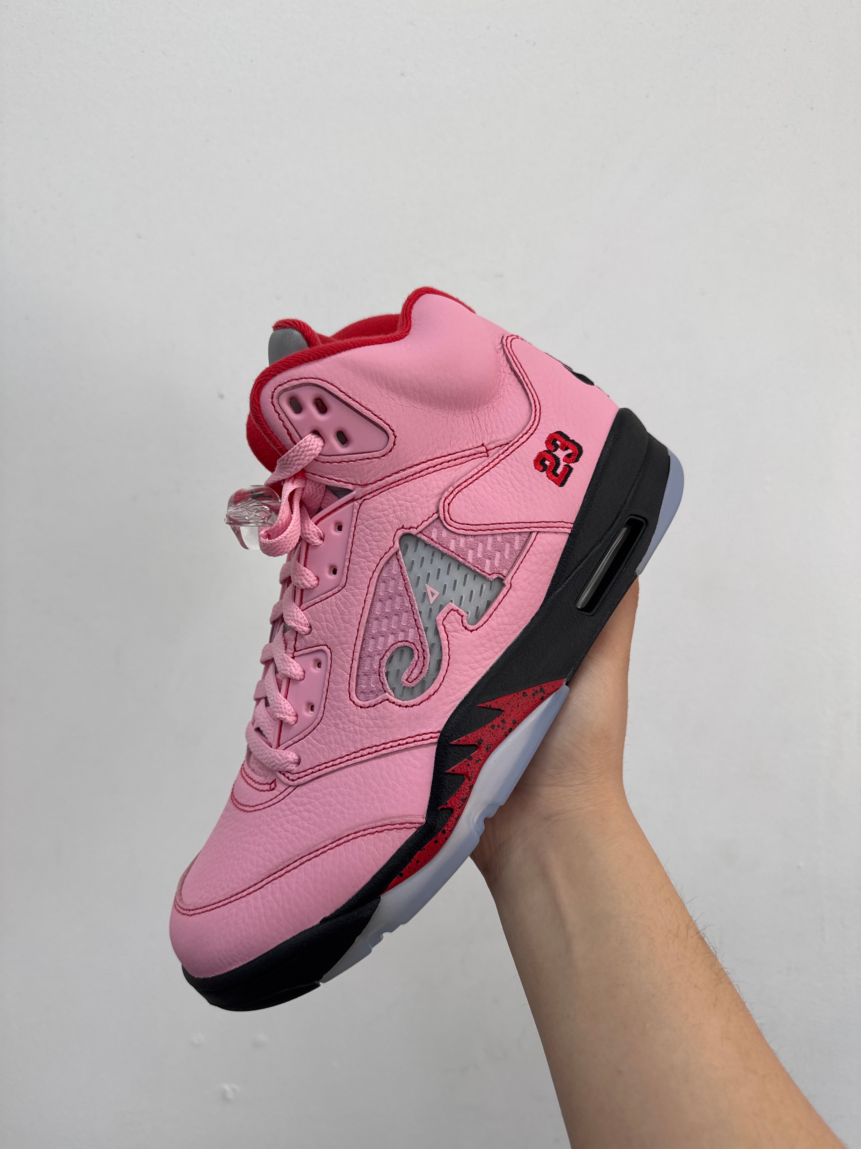 Jordan 5 Awake NY Arctic Pink Sneakers