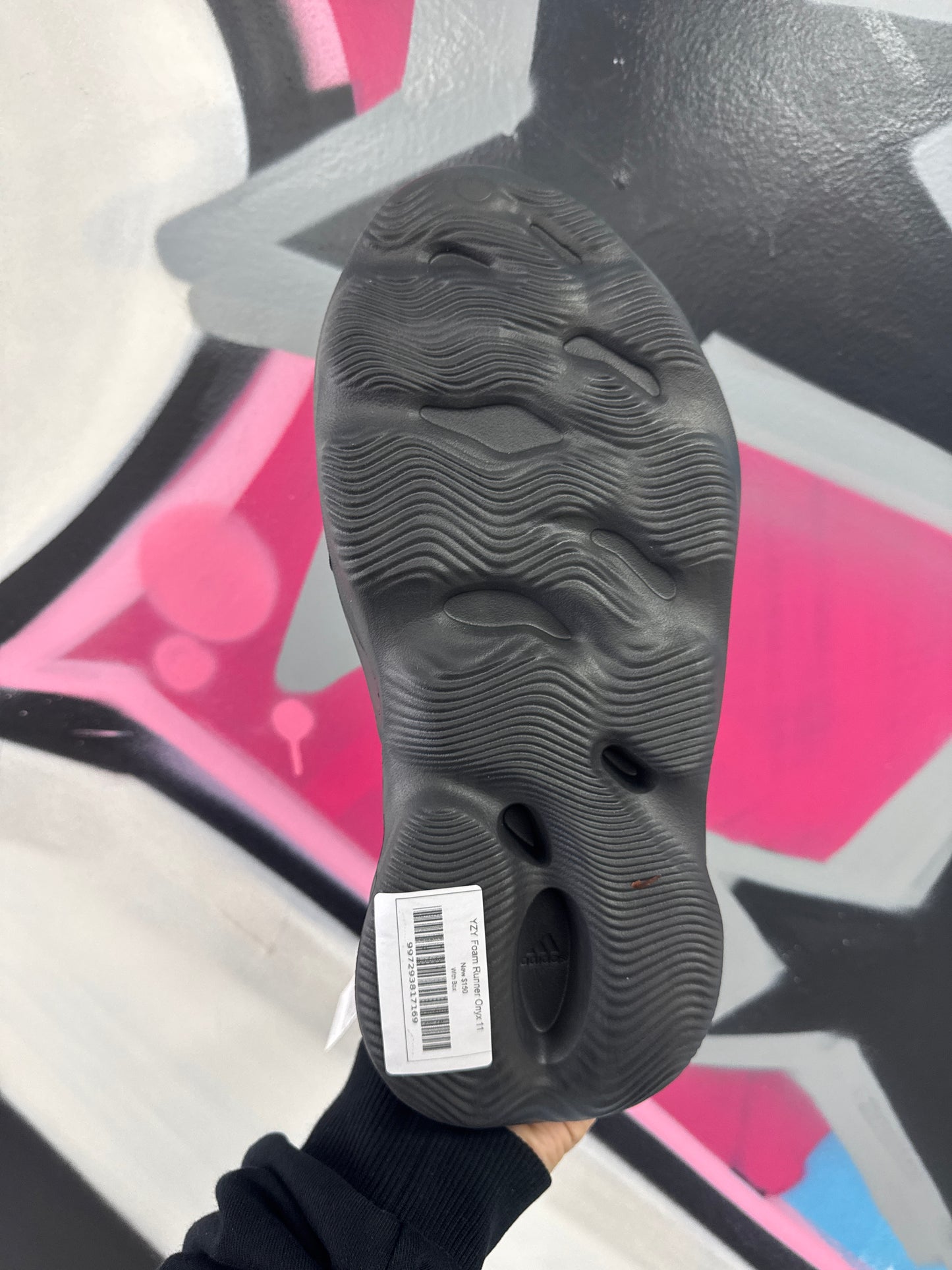 YZY Foam Runner Onyx New With Box