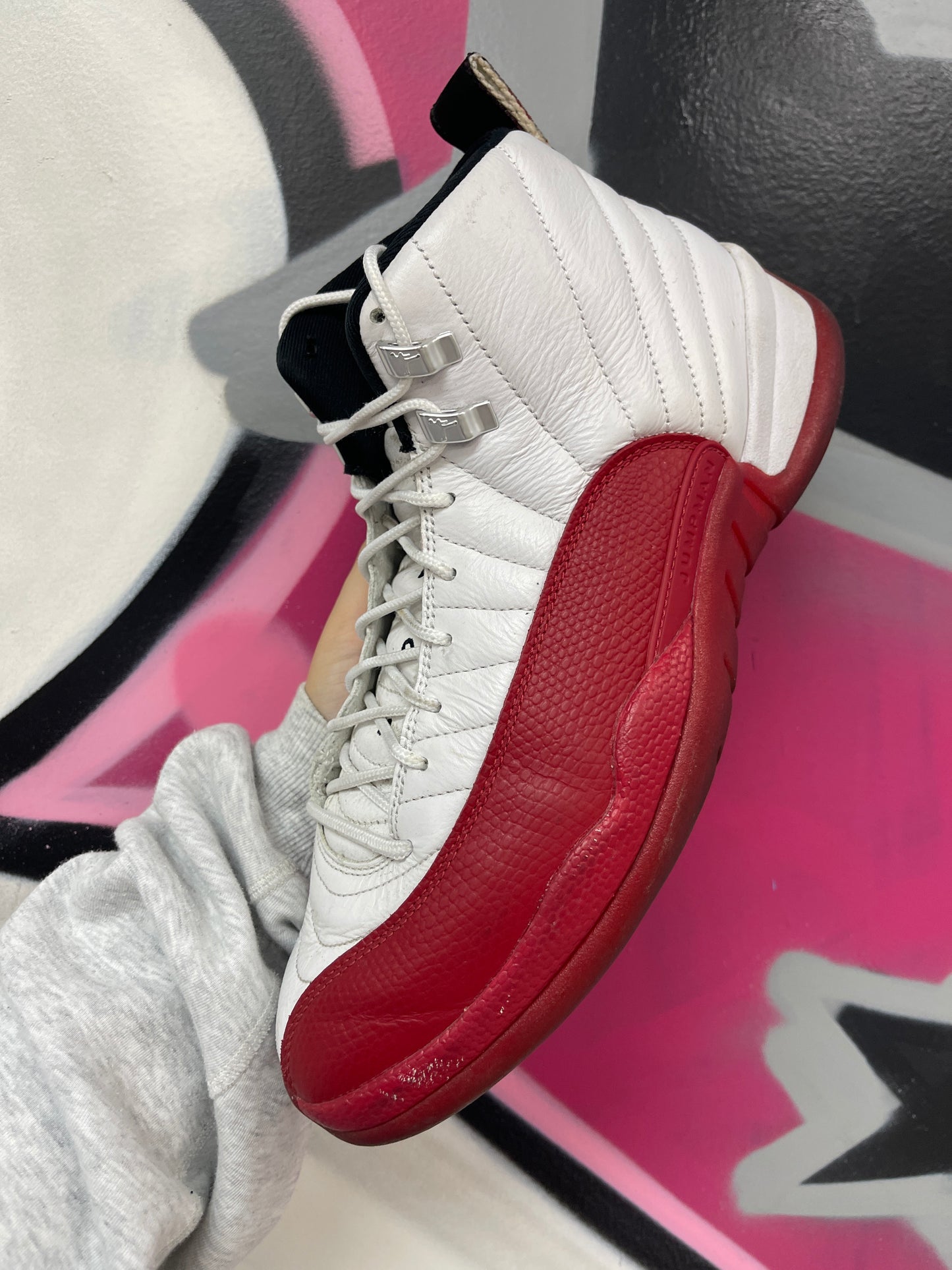 Nike Jordan 12 Cherry Sneakers