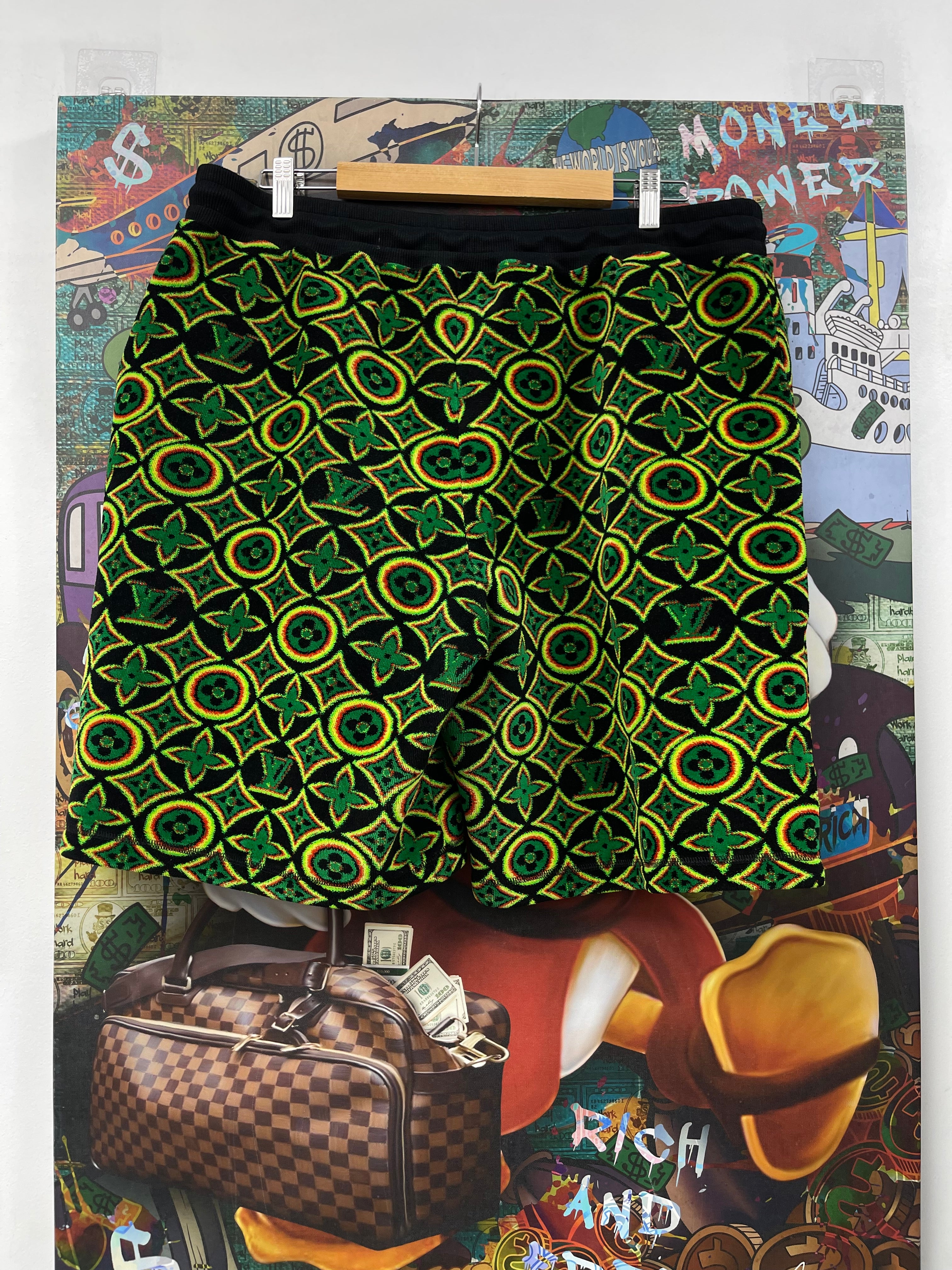Louis Vuitton Jamaica Monogram Terry Shorts