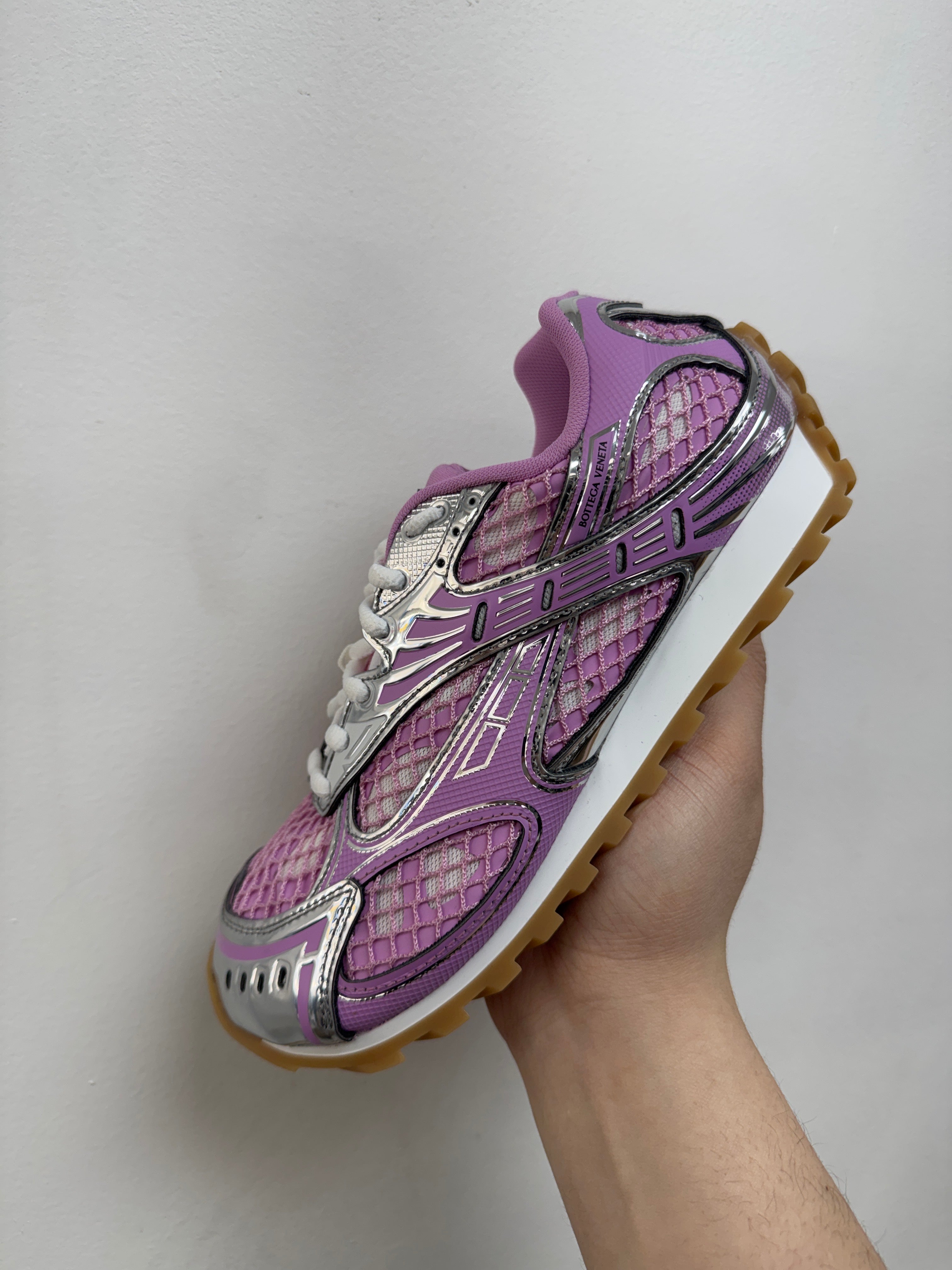 Bottega Veneta Pink Orbit Sneakers