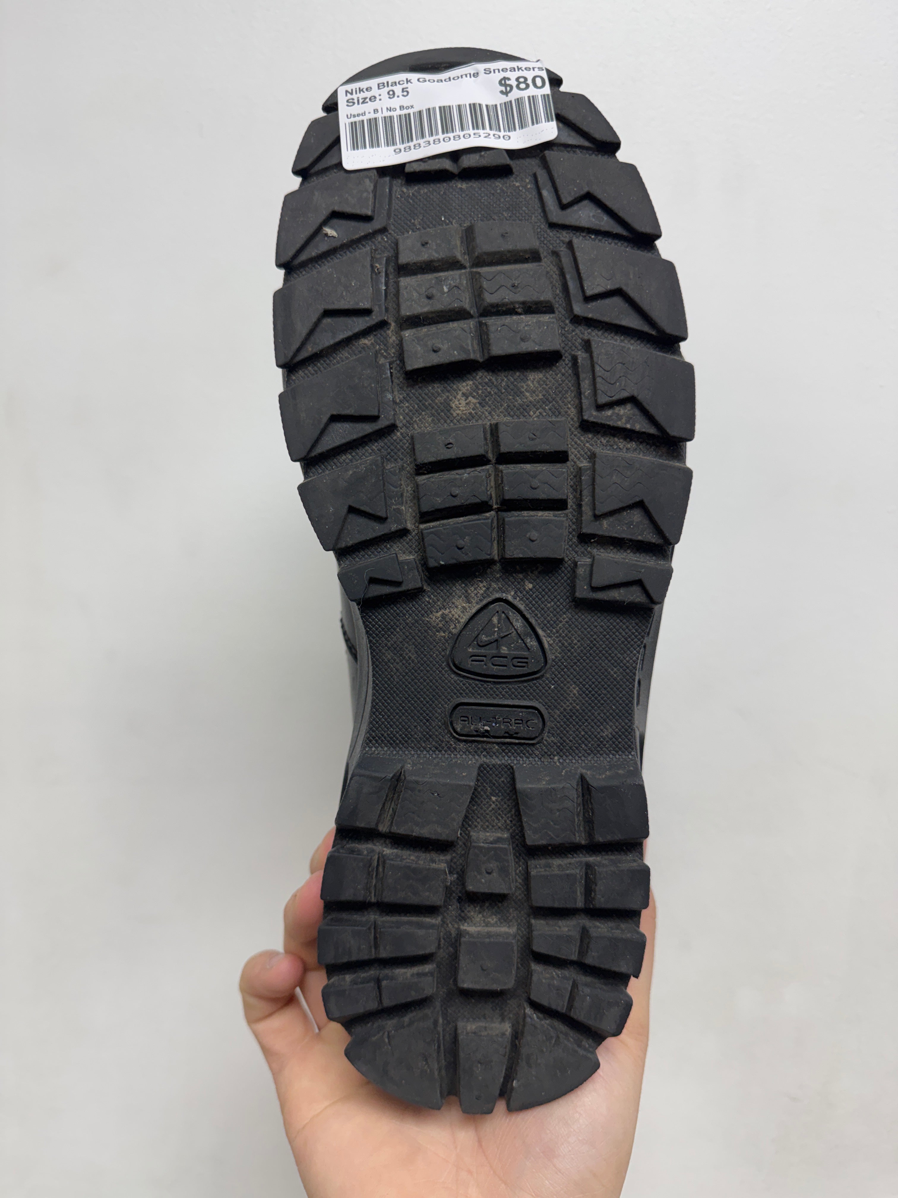 Nike Black Goadome Sneakers