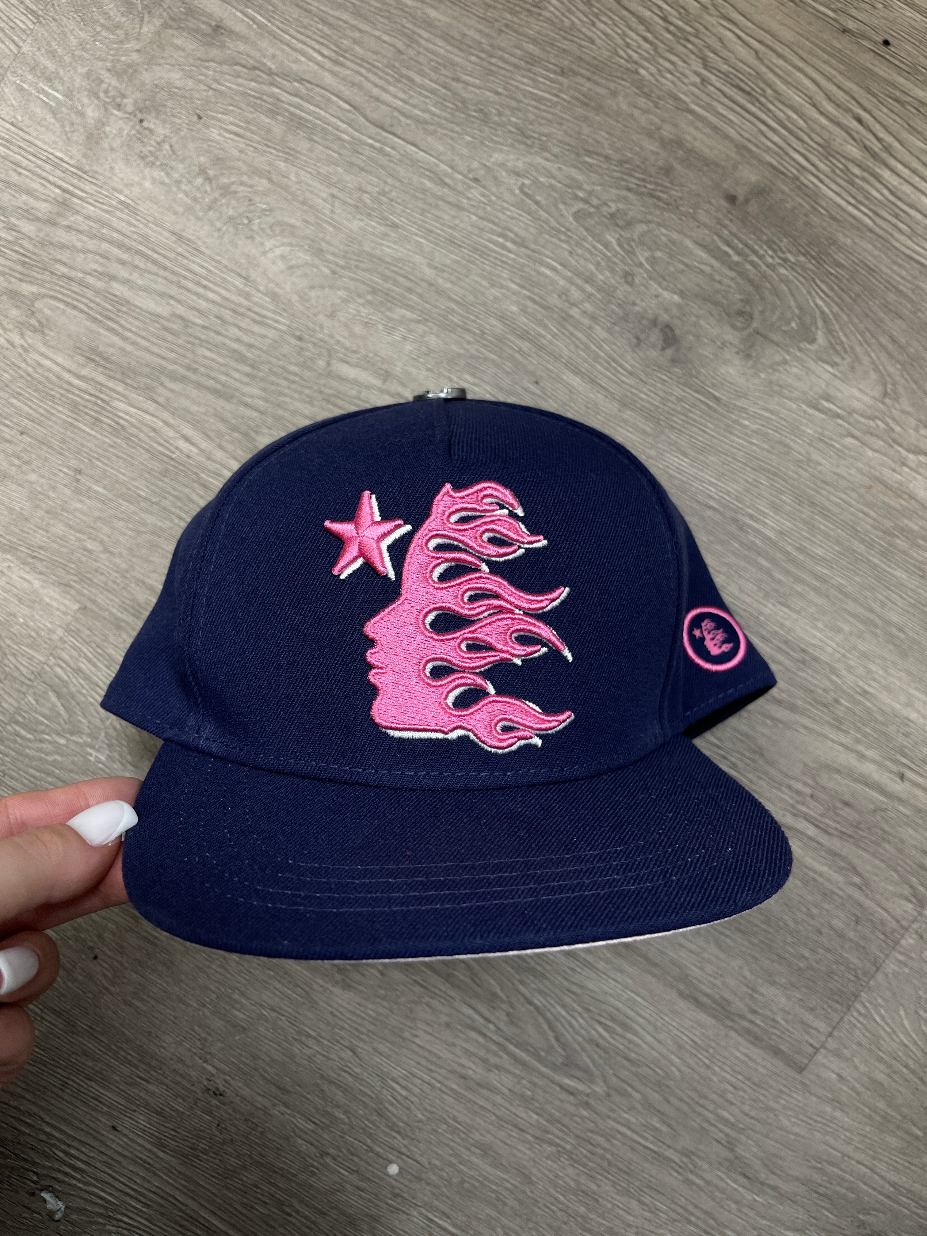 Hellstar Navy Pink Fitted (7 5-8) Cap