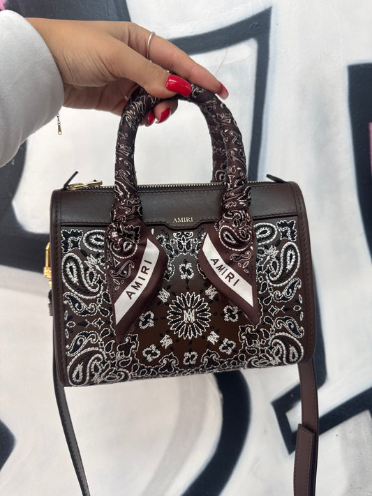 Amiri Brown Bandana (MM) Bag