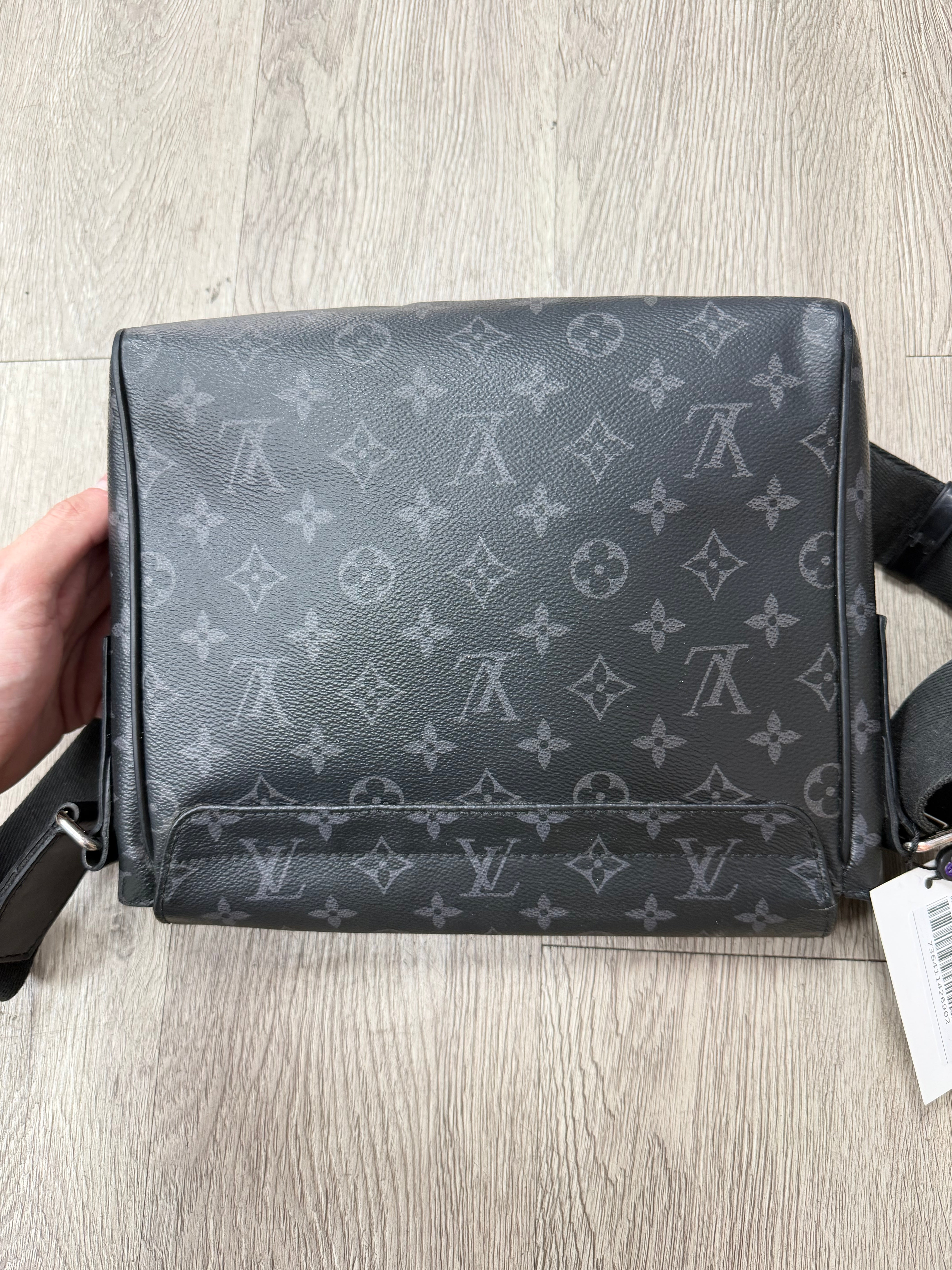 Louis Vuitton Black District Monogram Bag