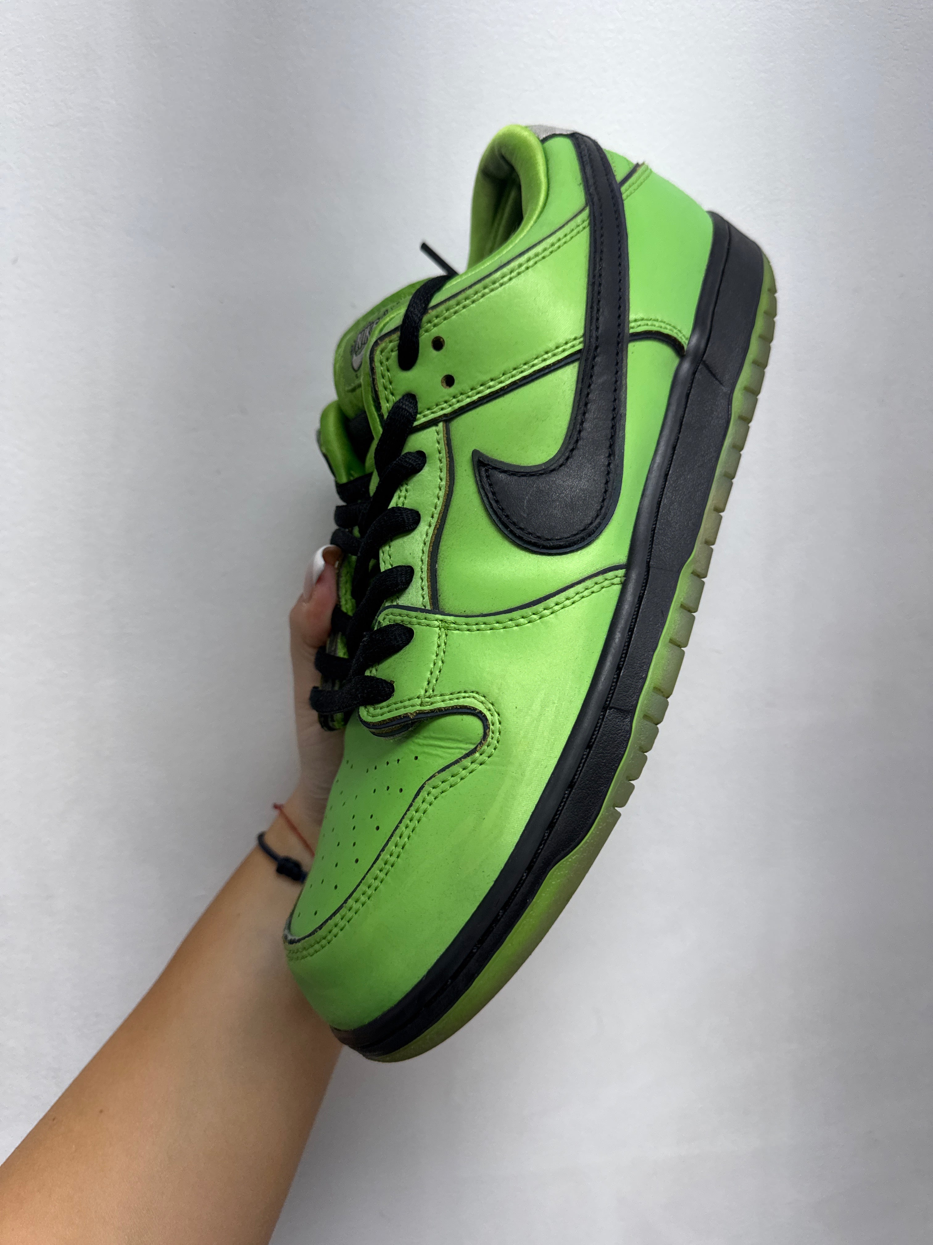 Nike Dunk Powerpuff Buttercup Sneakers