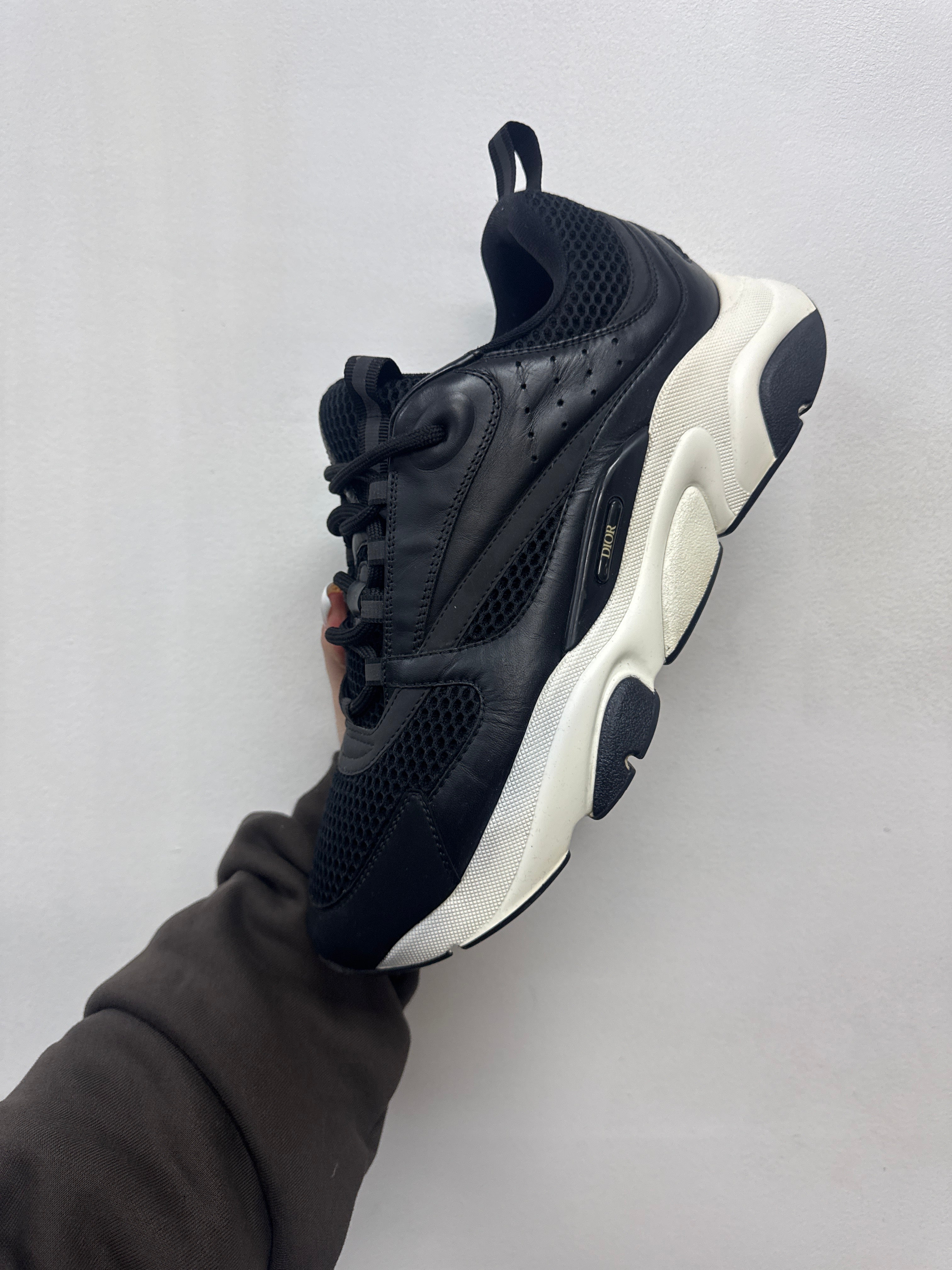 Dior B22 Black White Sneakers