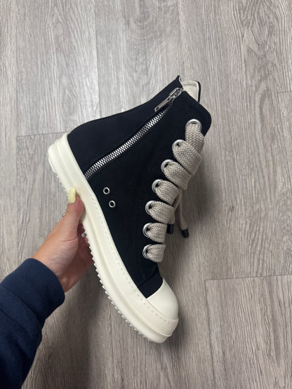 Rick Owens DRKSHDWS Jumbo Lace High Penta Black/Milk