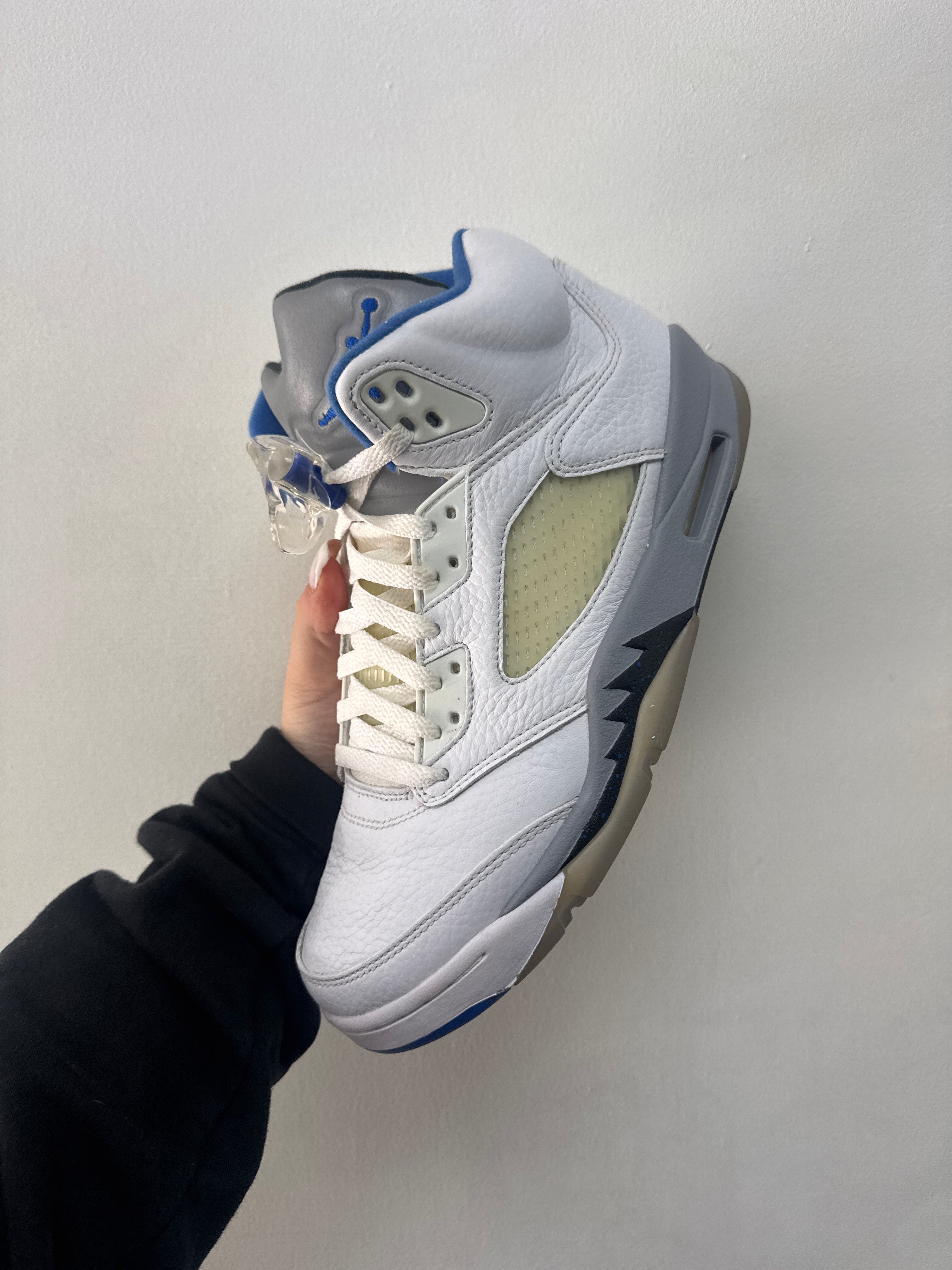 Jordan 5 Stealth Hyper Royal Sneakers