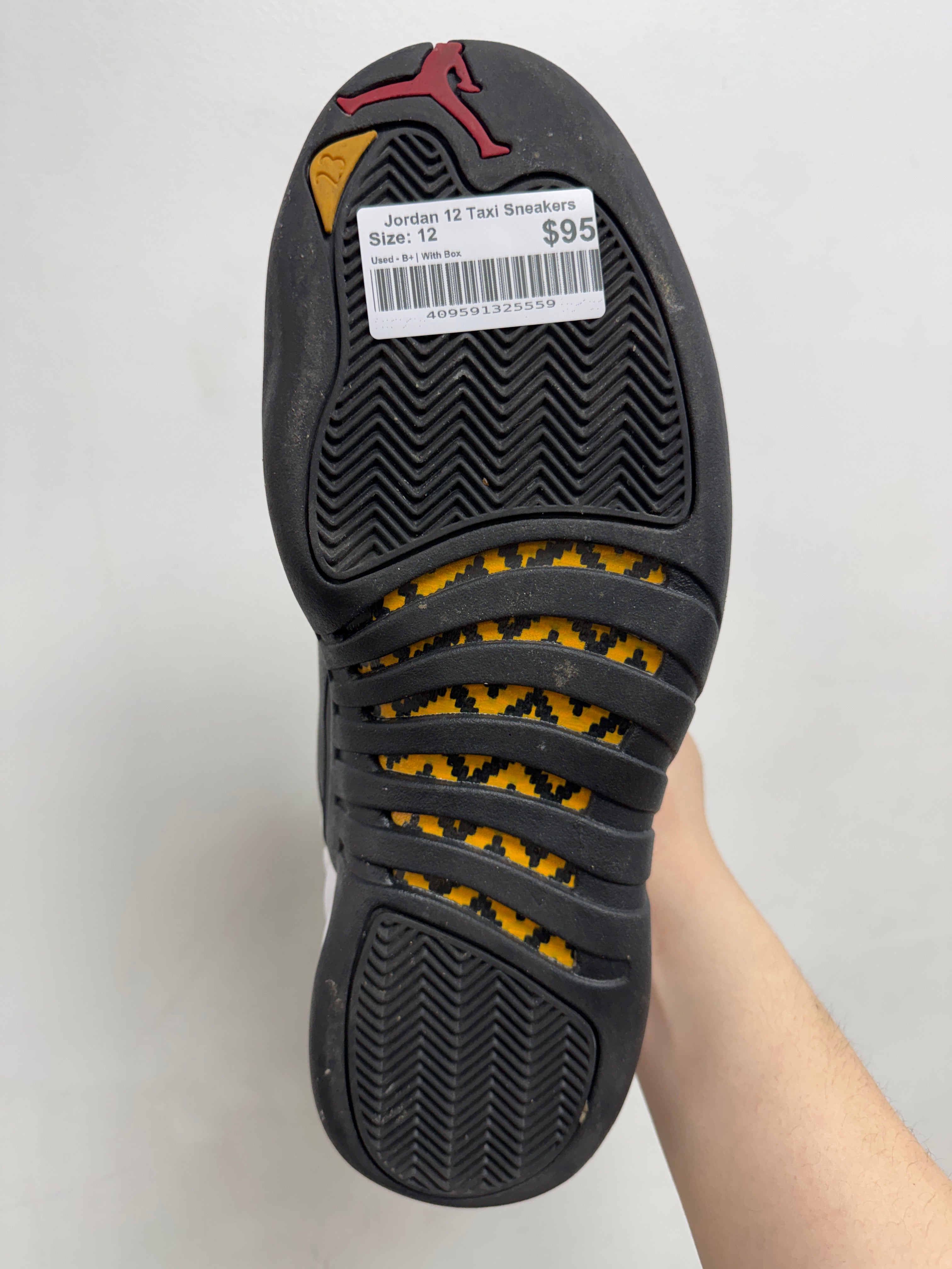 Jordan 12 Taxi Sneakers