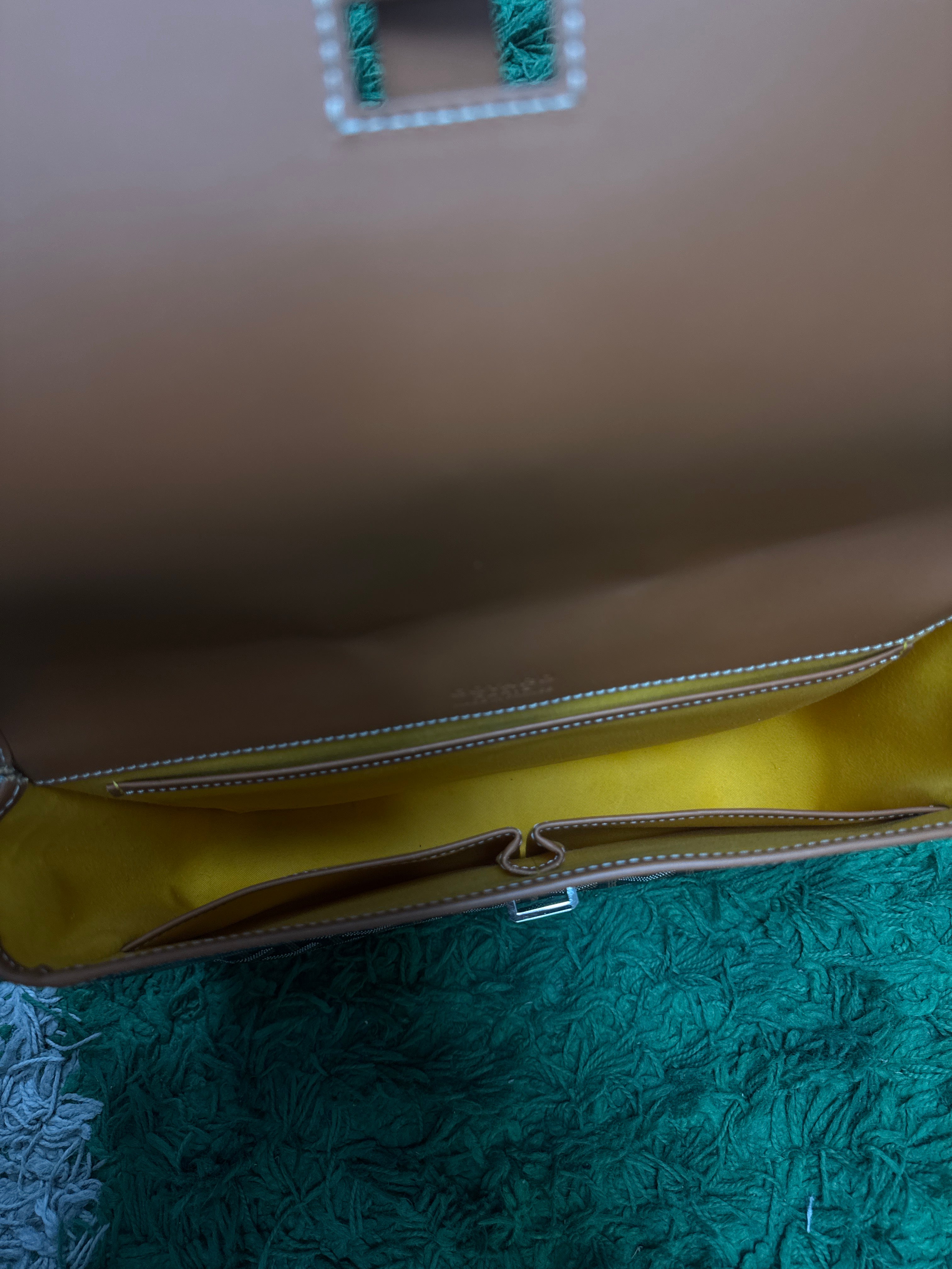 Goyard Brown Belvedere Bag