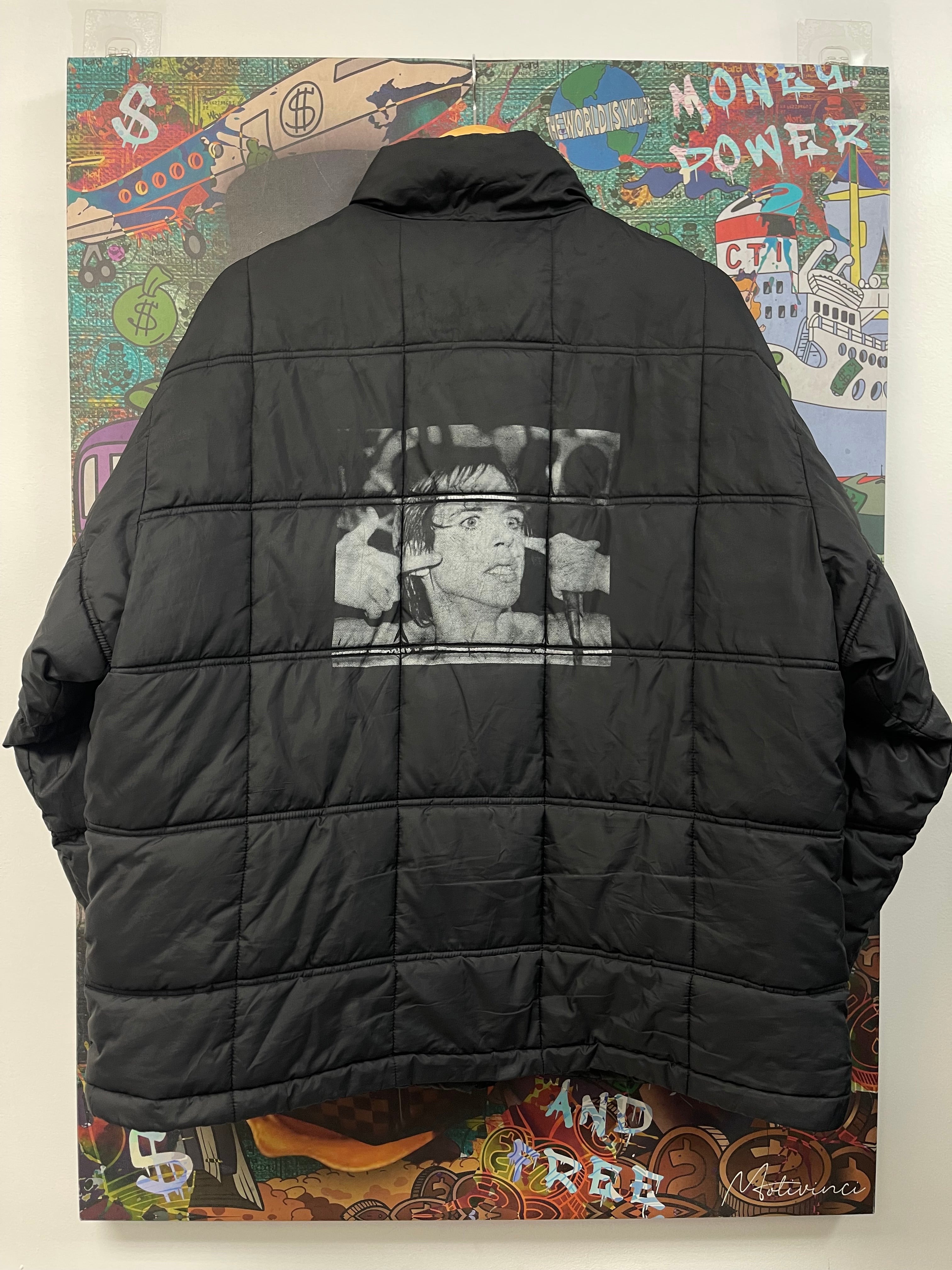 Supreme Black Puffer Jacket