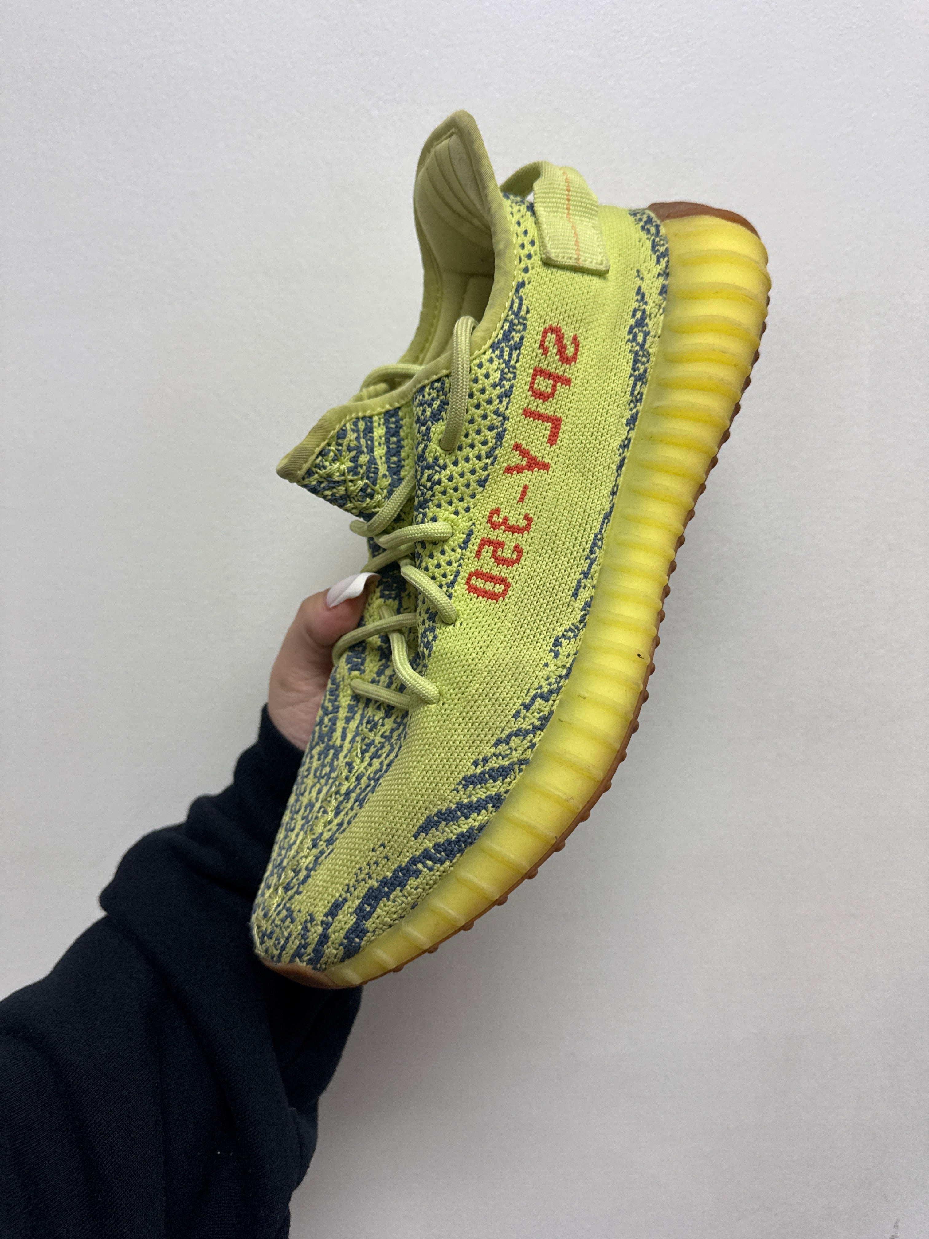 YZY 350 Frozen Yellow Sneakers