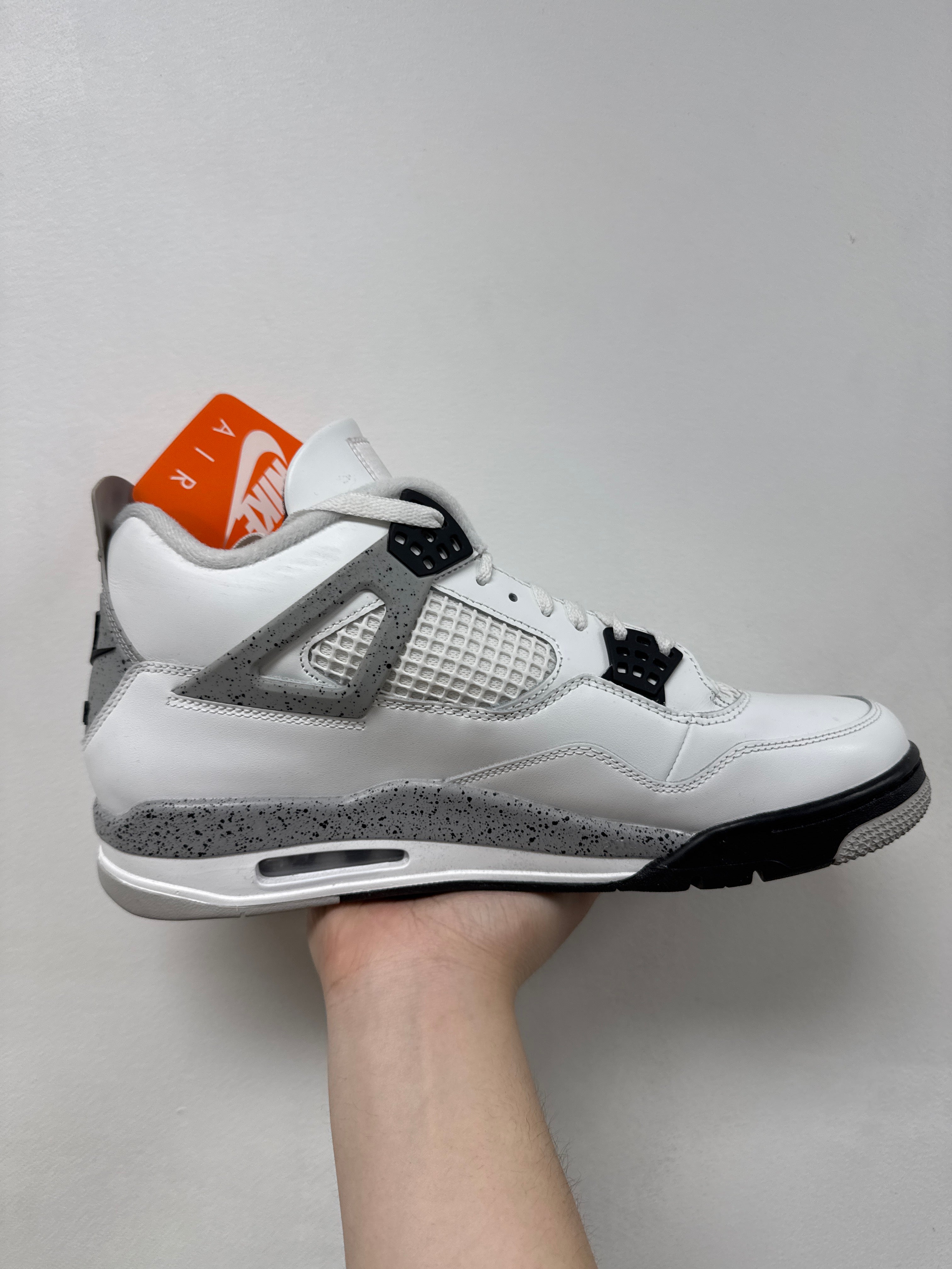 Jordan 4 White Cement Sneakers