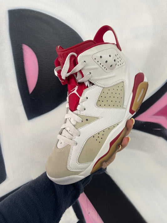 Jordan 6 Burgundy Used No Box