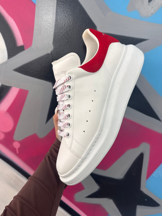 Alexander mcqueen White Red Spotted Oversized Shoe
