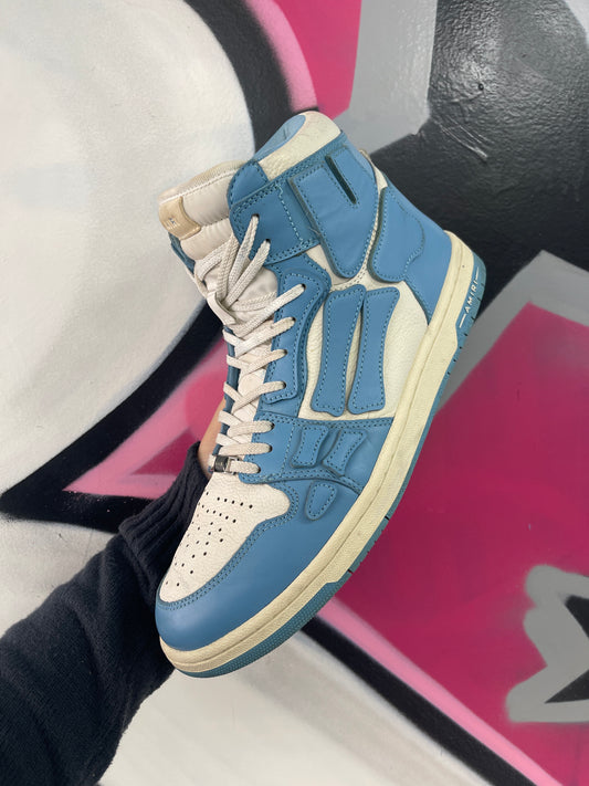Amiri Skel Top Hi Baby Blue (44) Used With Box