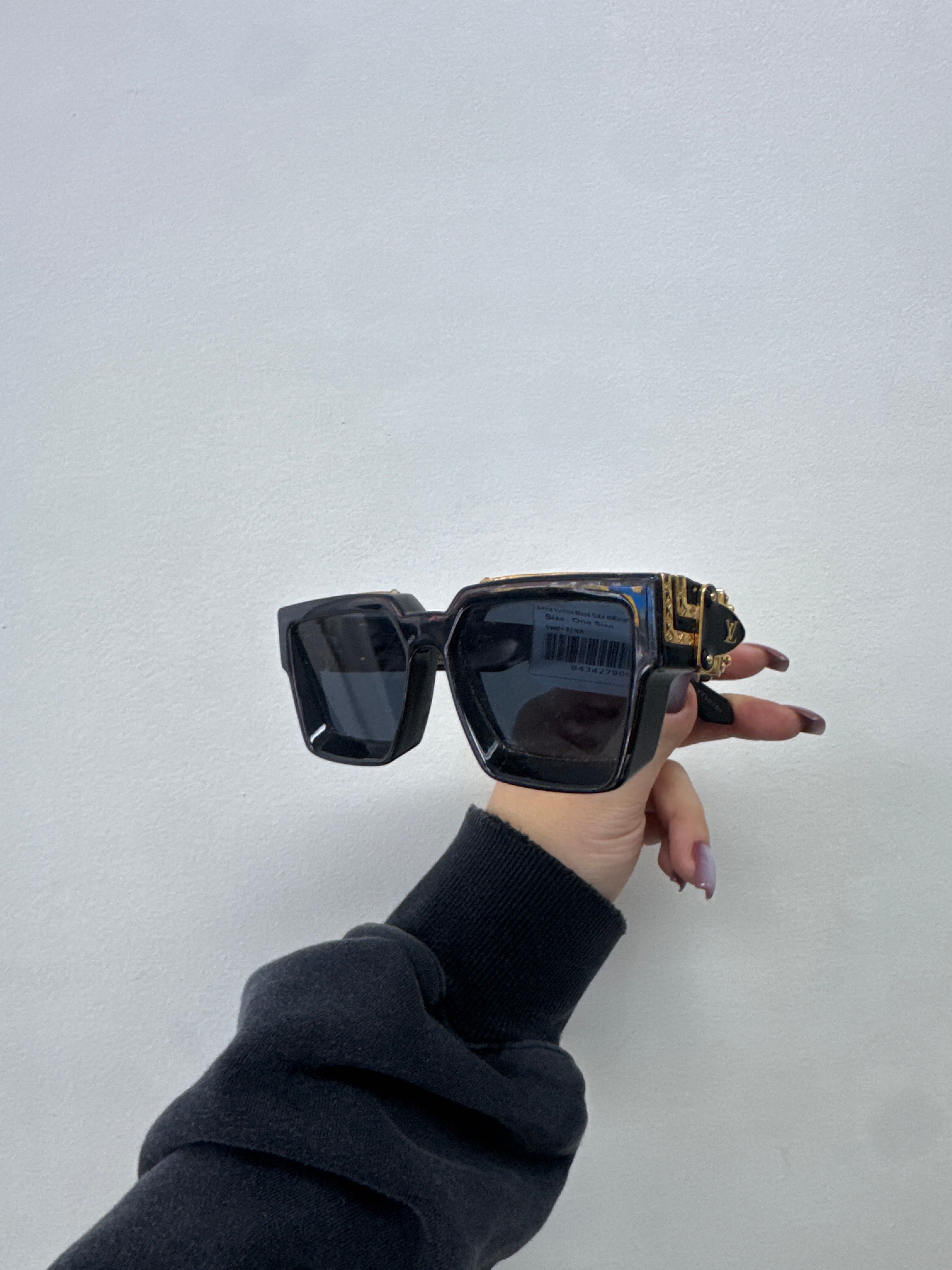 Louis Vuitton Black Gold Millionaire (Flawed) Sunglasses