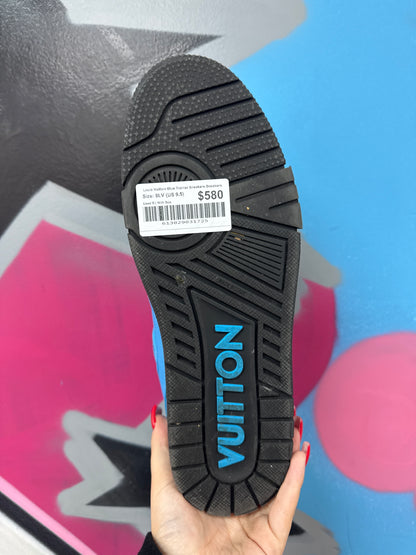 Louis Vuitton Blue Trainer Sneakers Sneakers