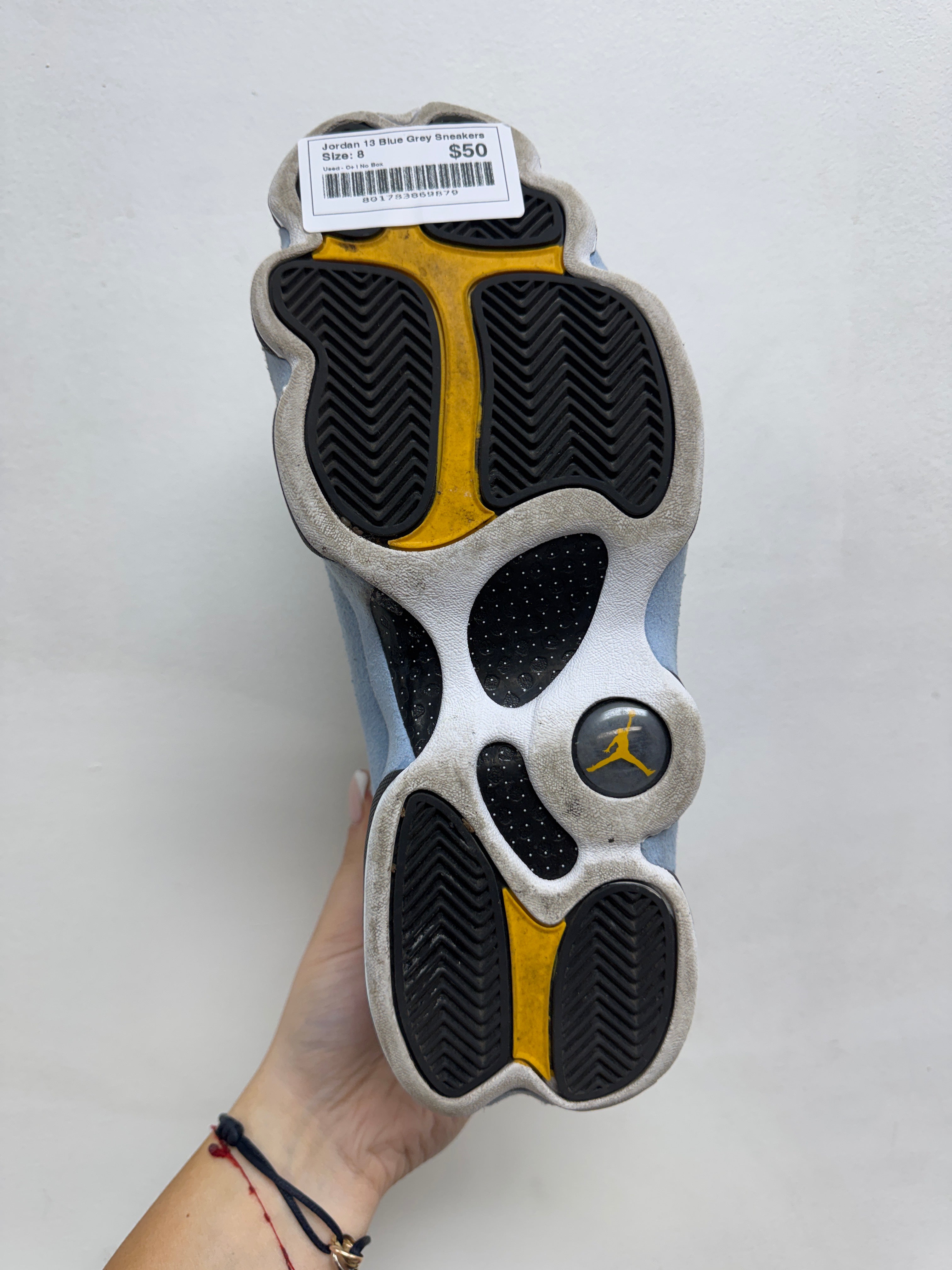 Jordan 13 Blue Grey Sneakers