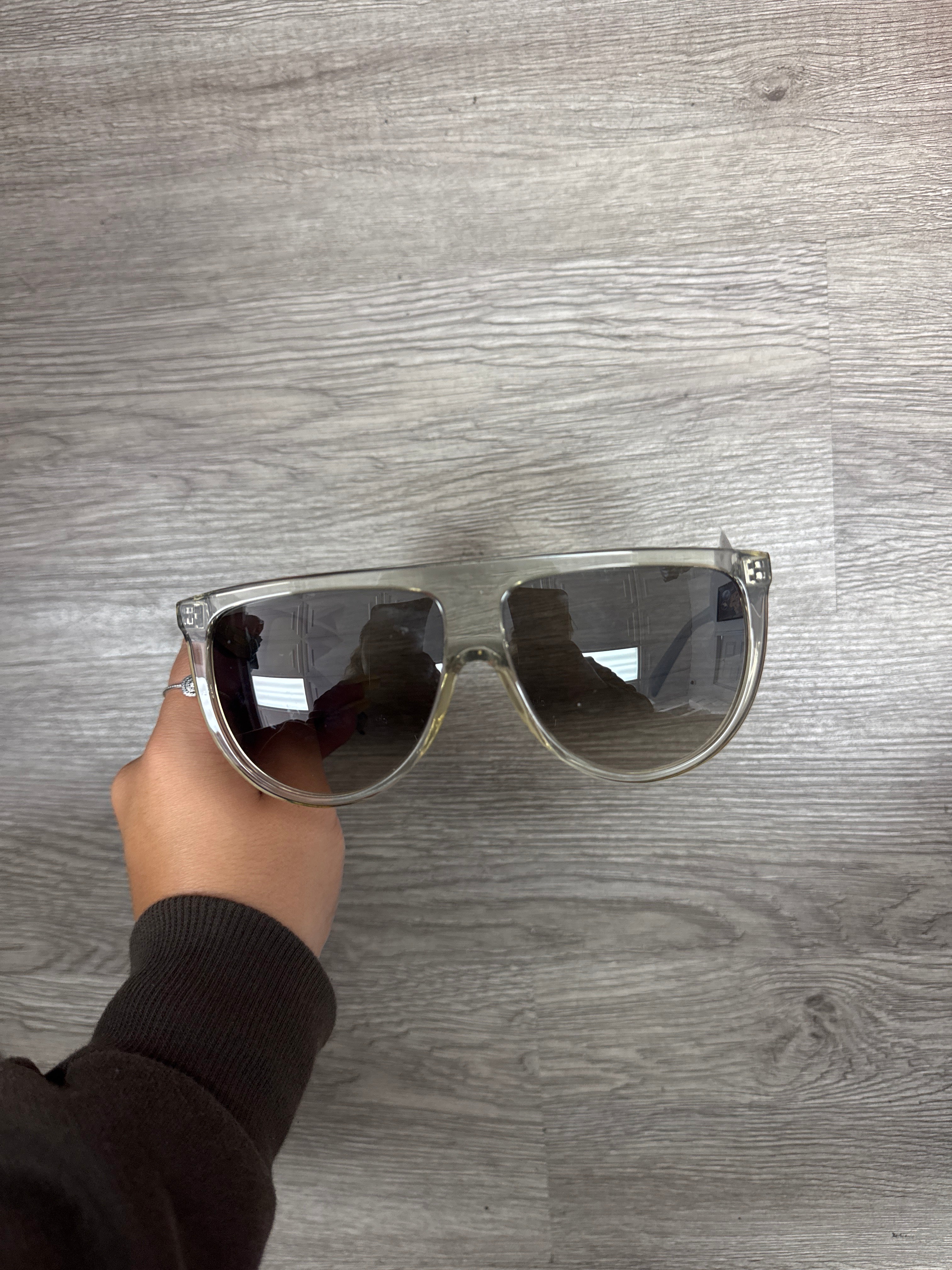 Celine glasses Clear Used With Box