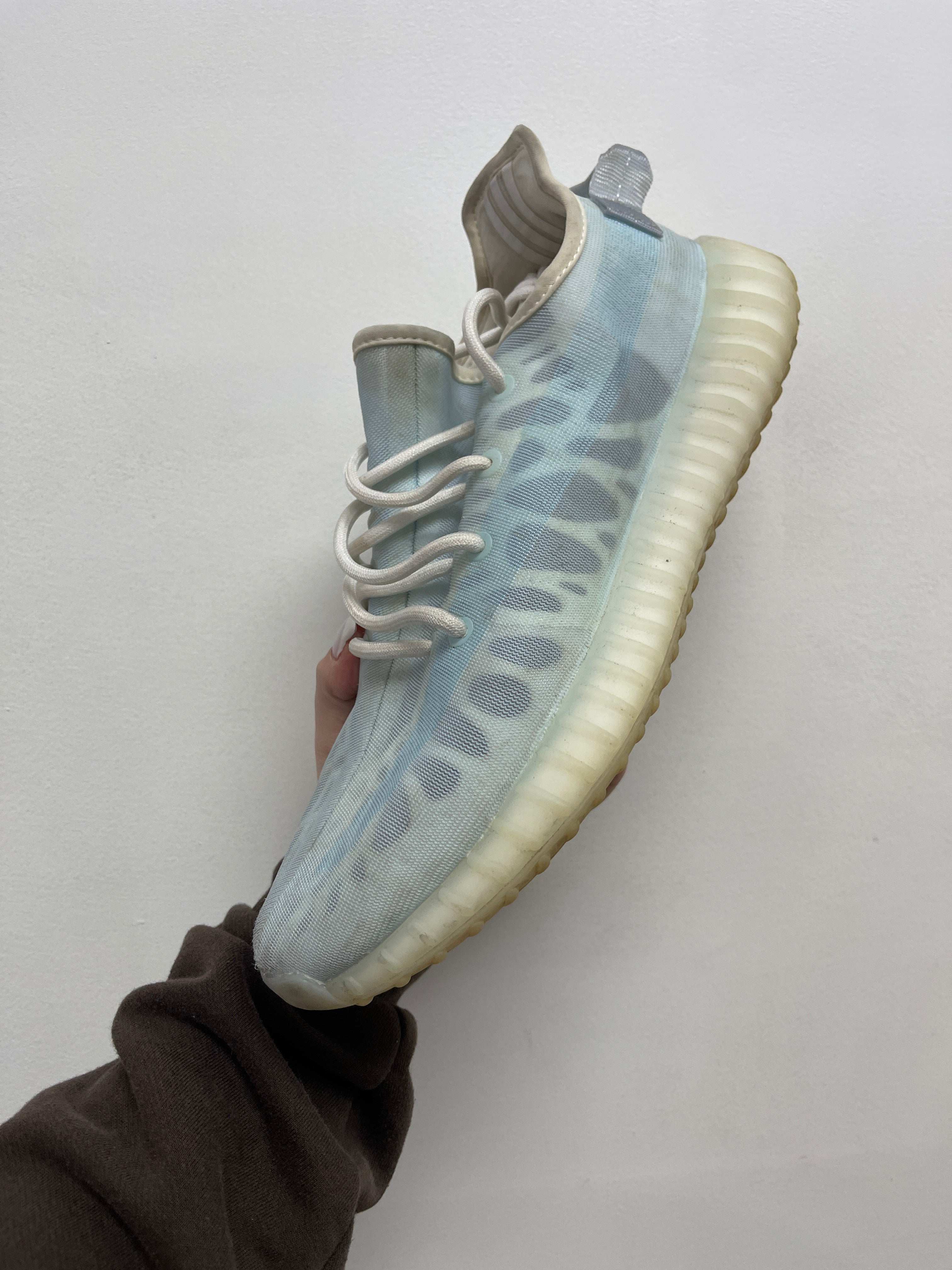 YZY 350 Mono Ice Sneakers