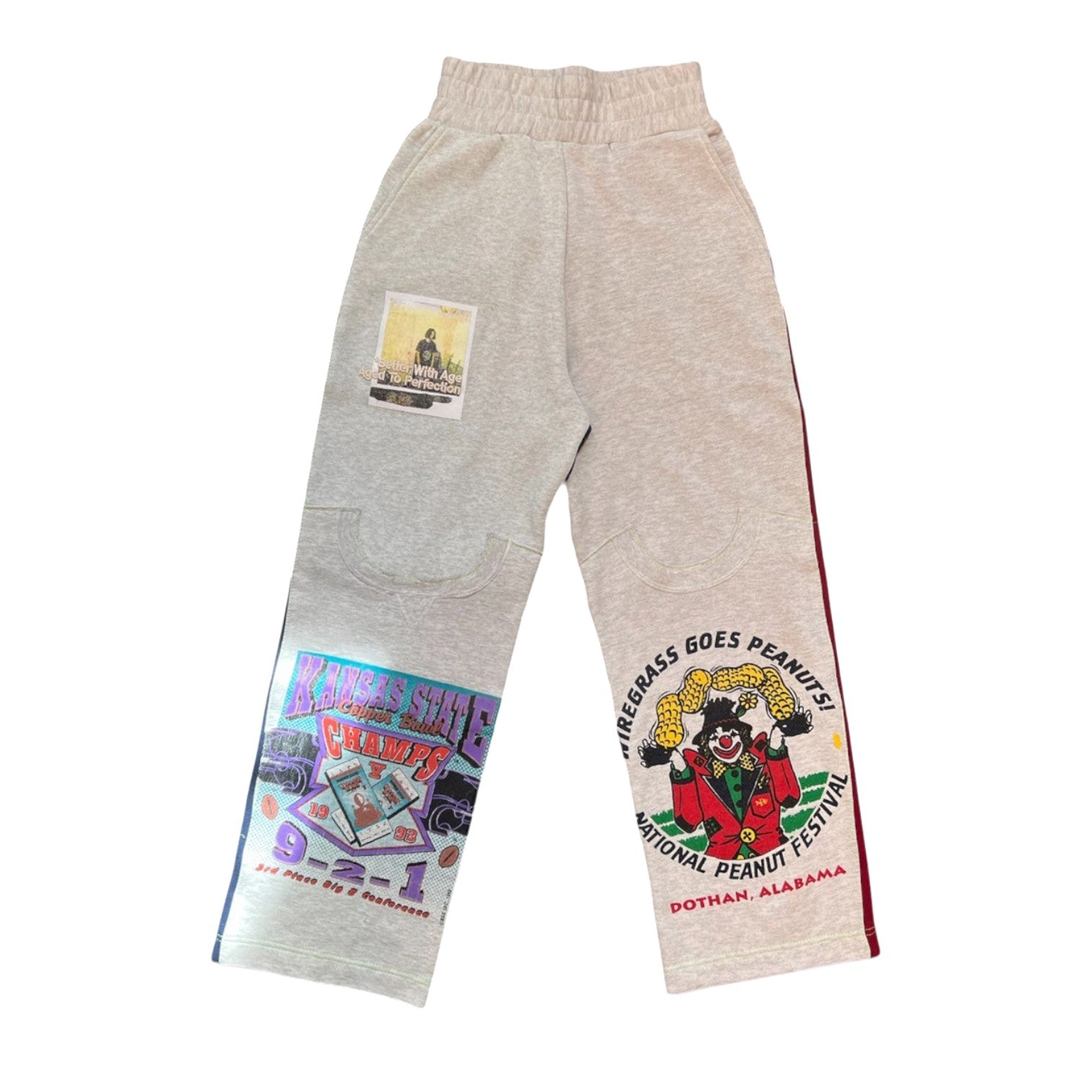 Better With Age 'Hollywood' Reconstructed Heather Grey Sweats