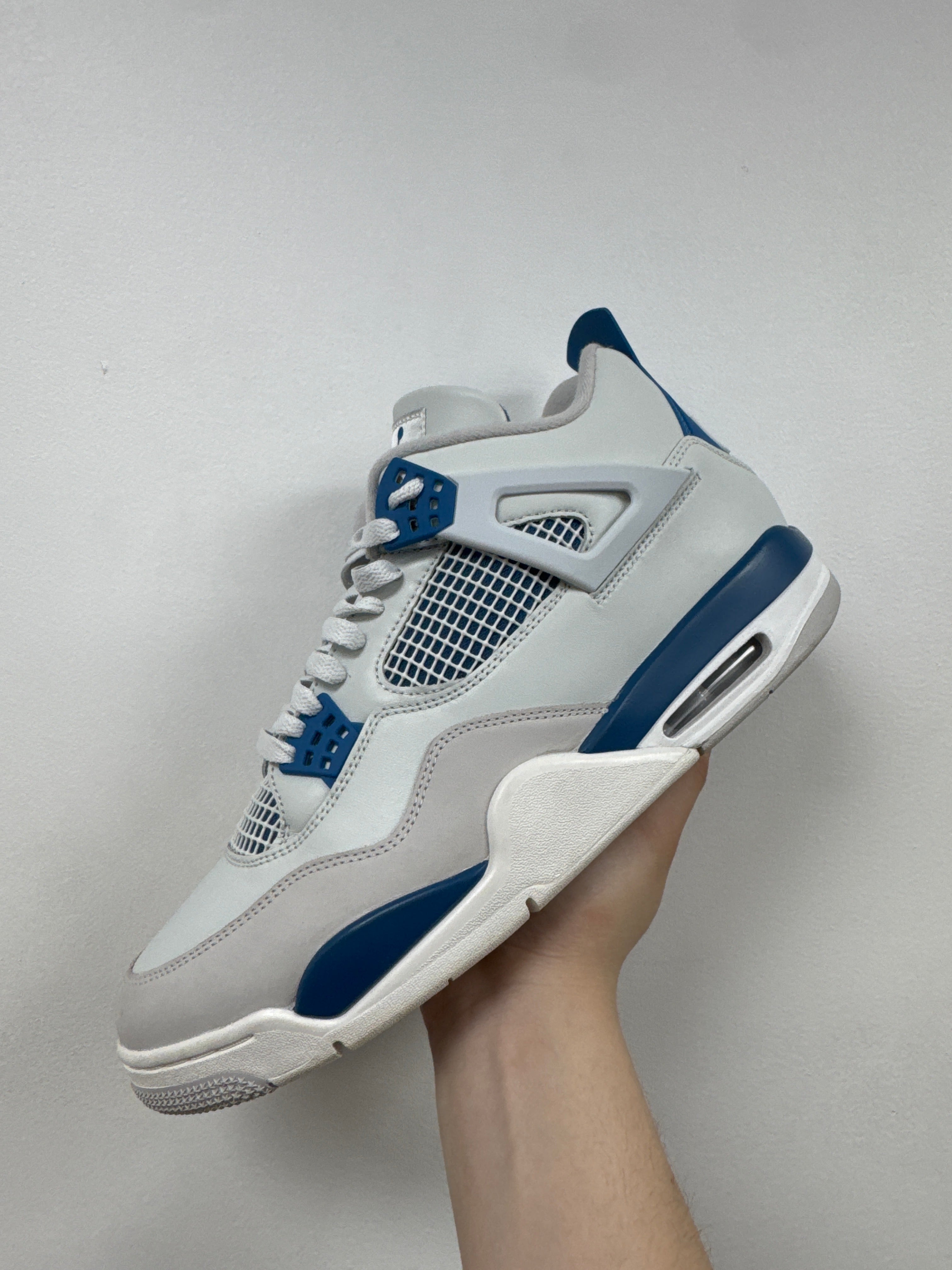 Jordan 4 Military Blue Sneakers