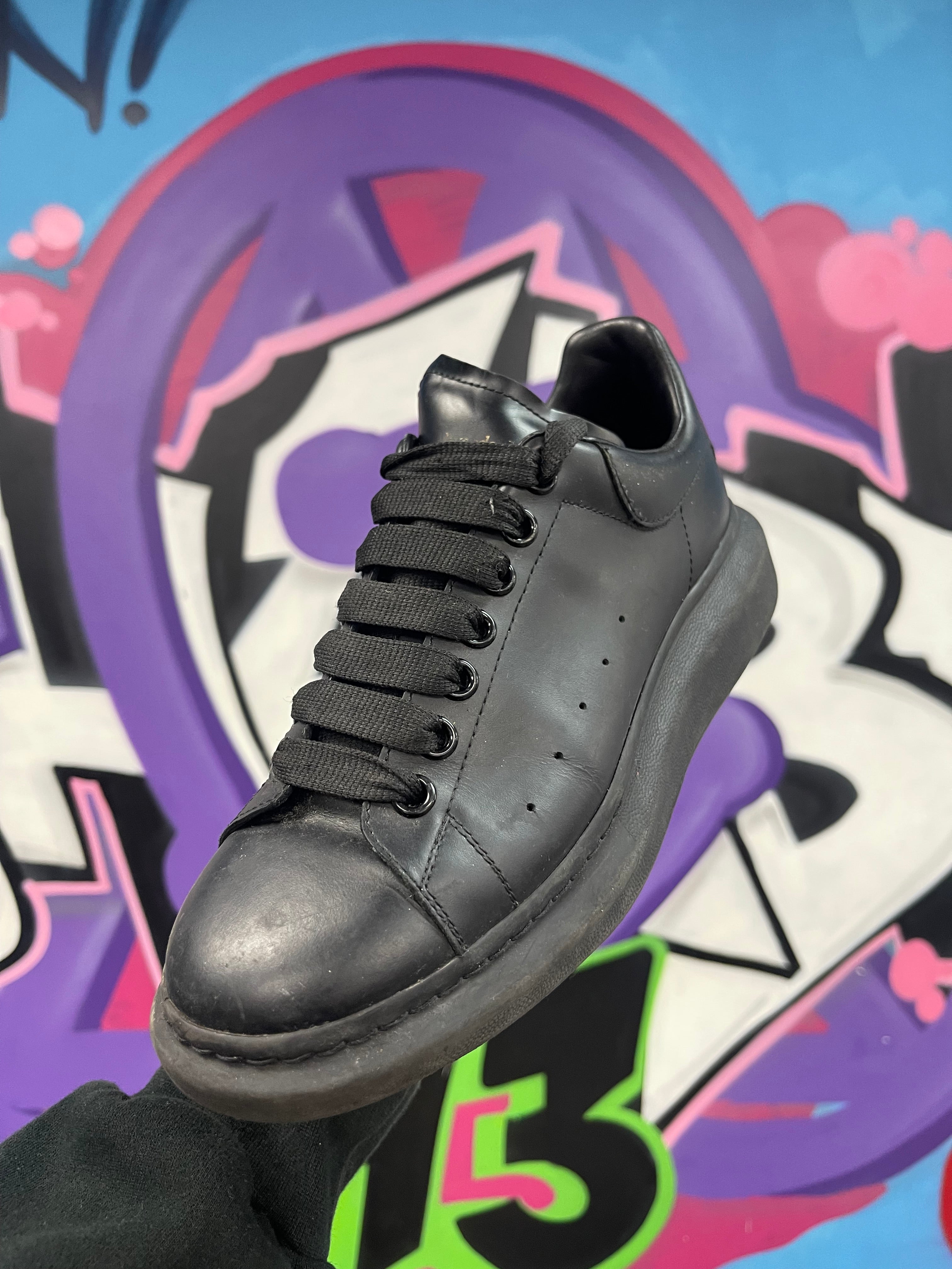 Alexander Mcqueen Black Black Sneakers
