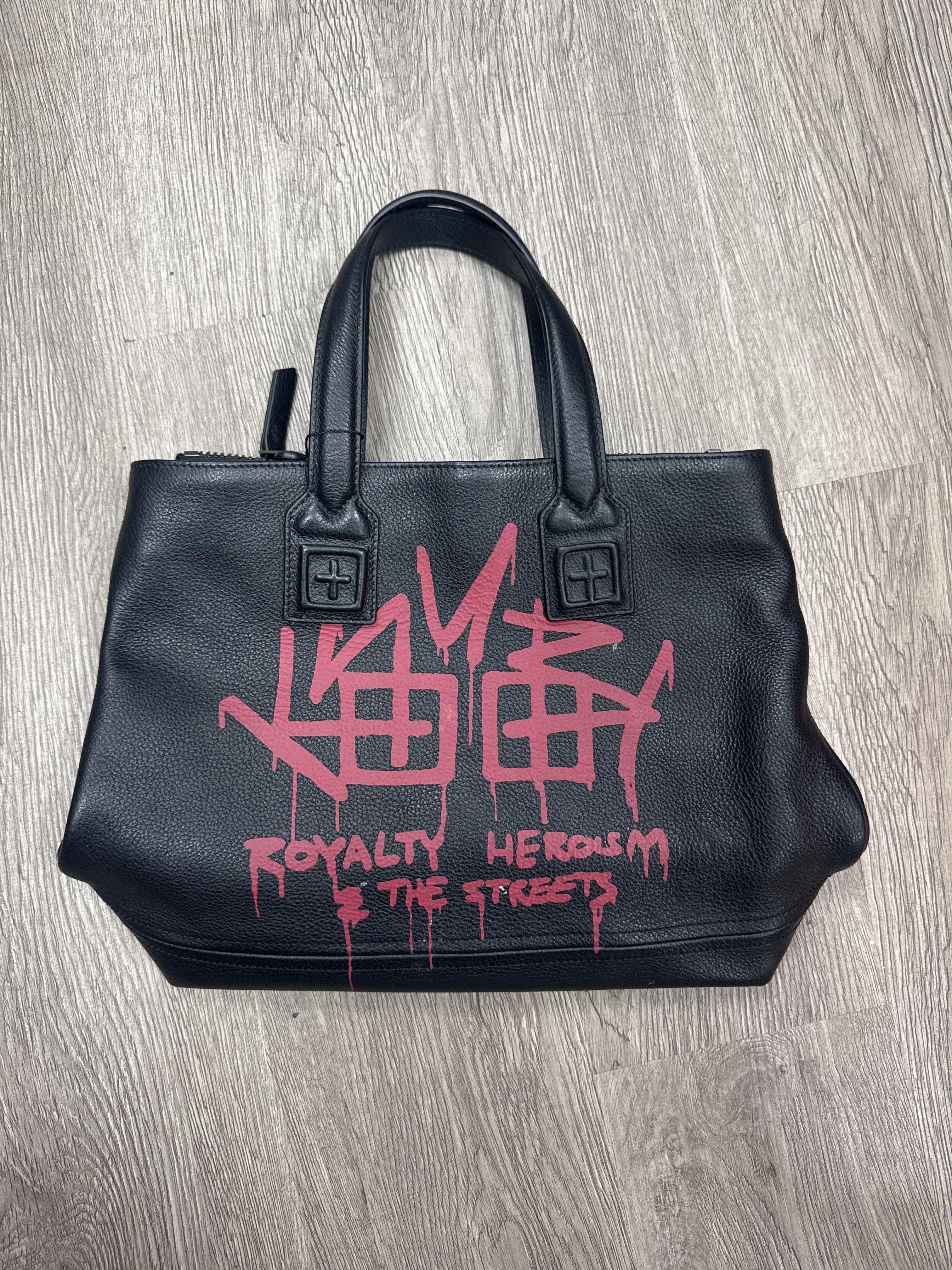 Ksubi Black Red Purse  Used