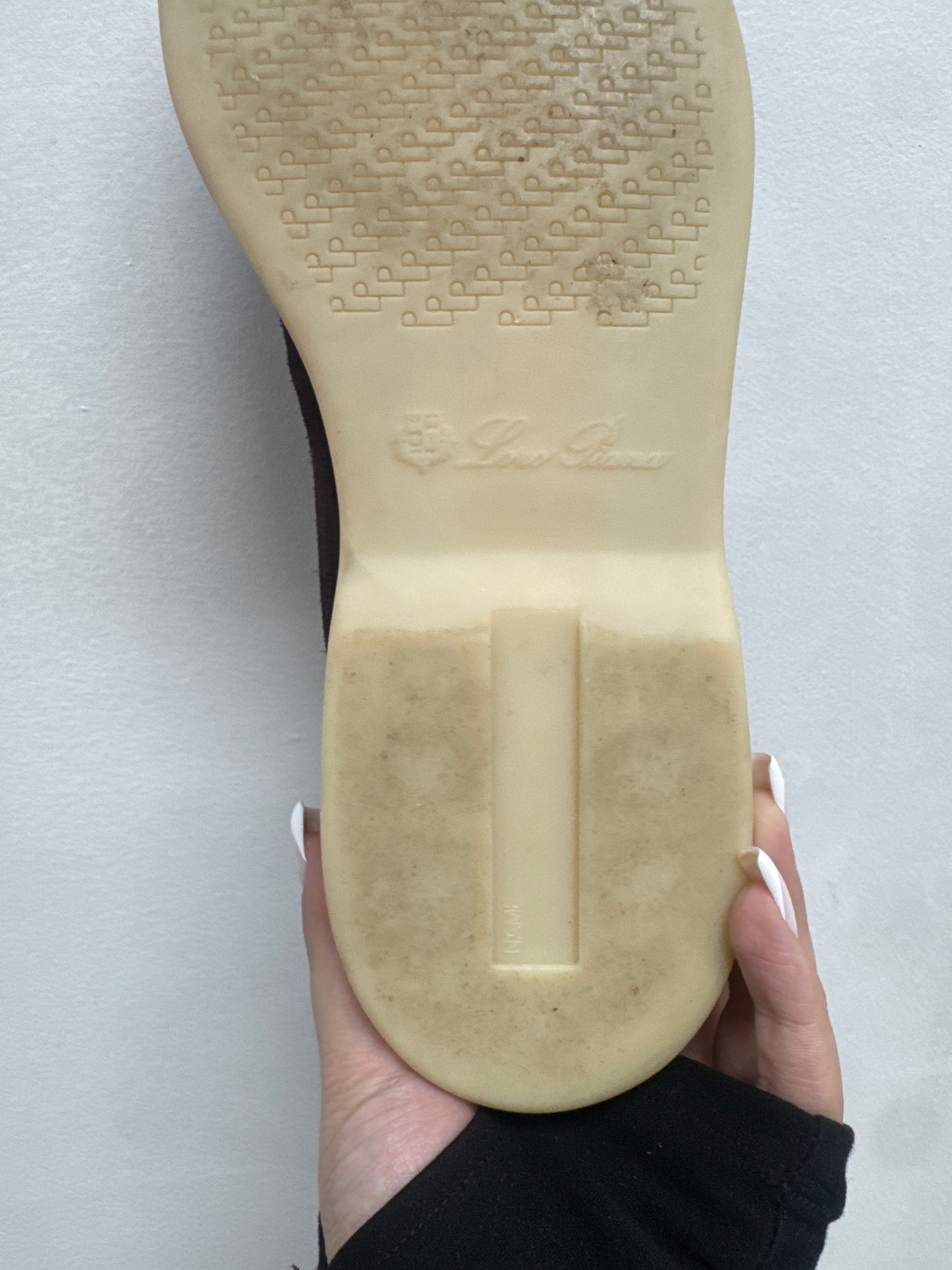 Loro Piana Brown Suede Summer Walk Shoes