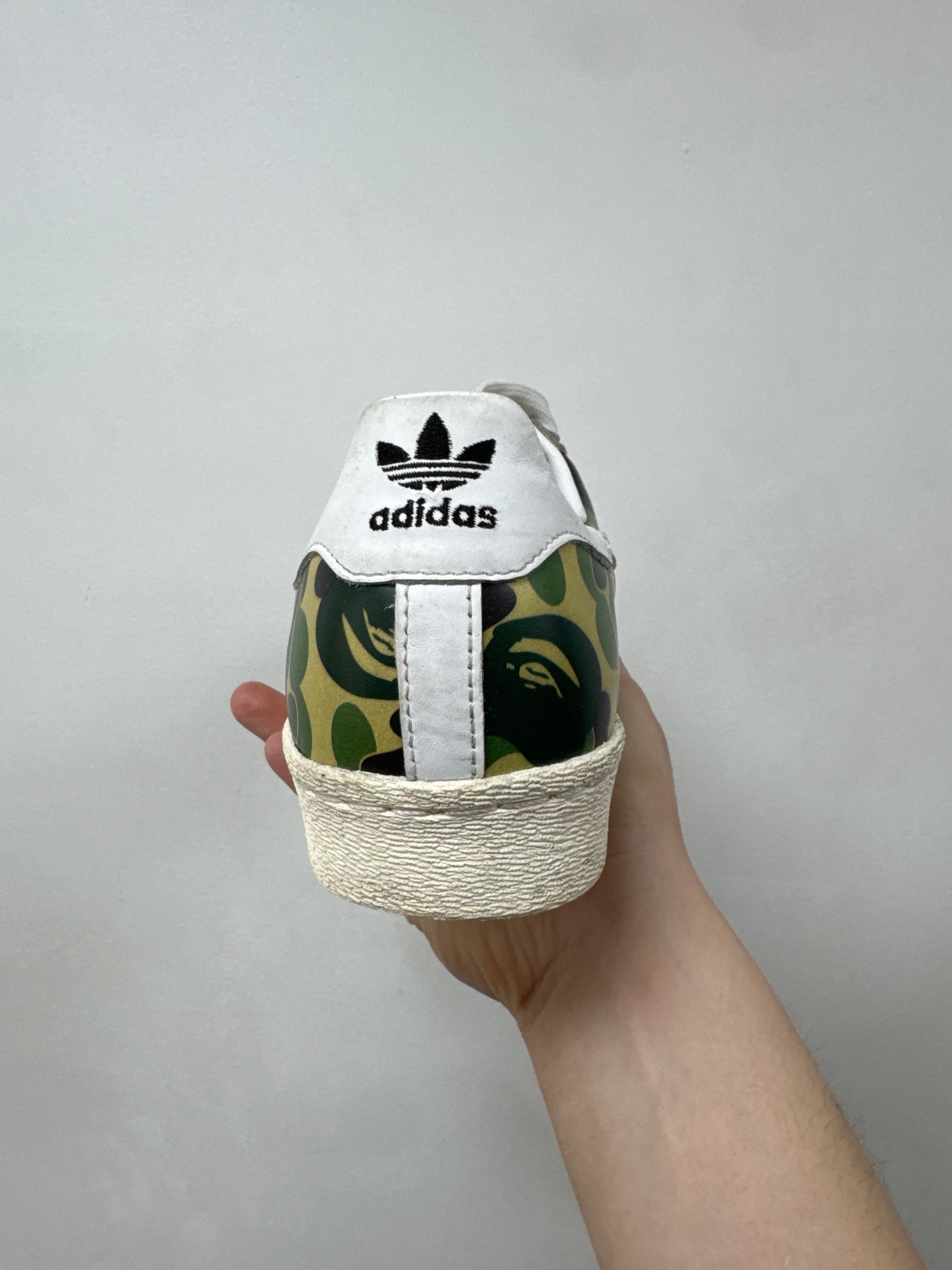 BAPE Adidas Camo Superstar Sneakers