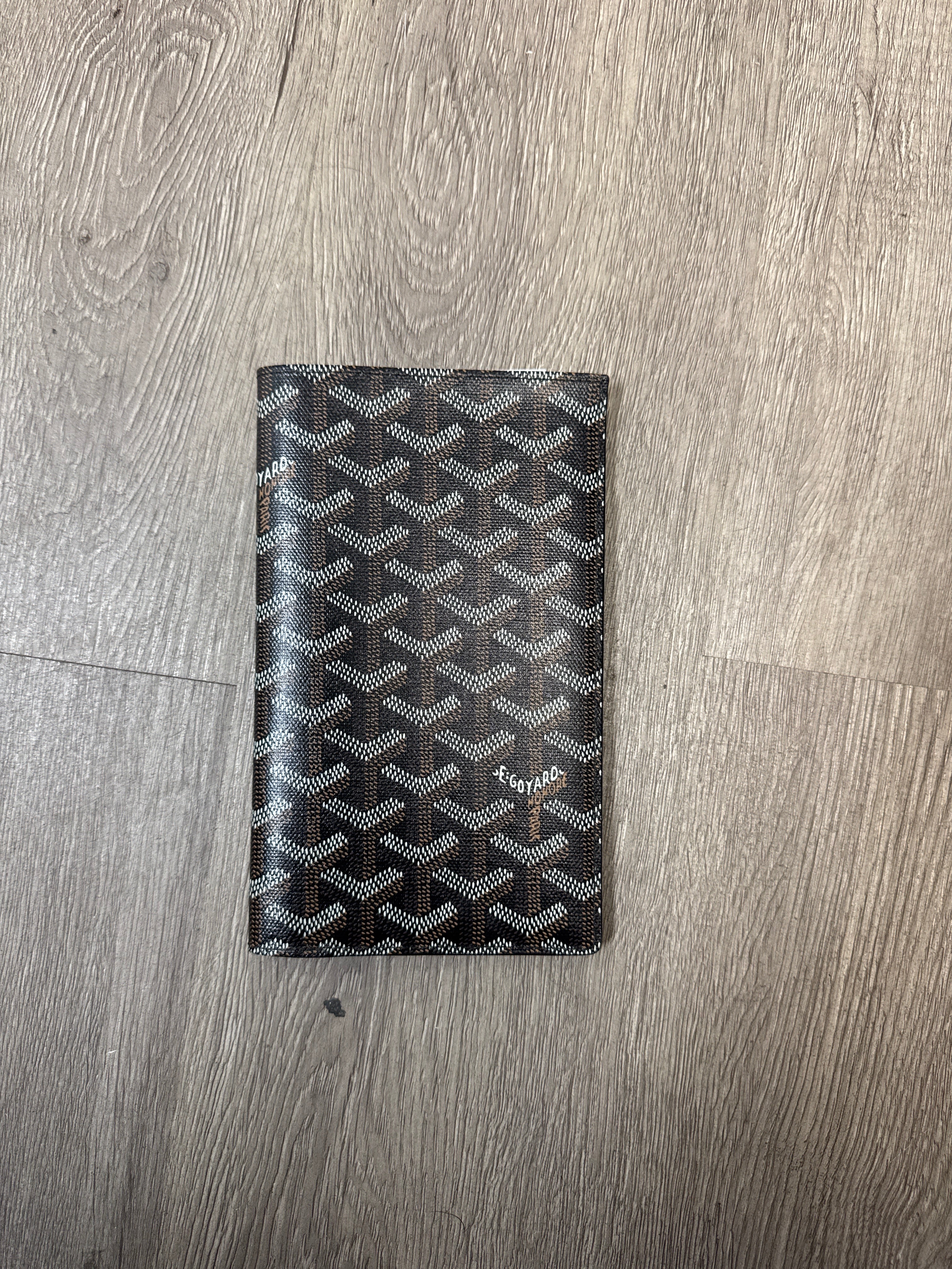 Goyard Richelieu Black Canvas Wallet