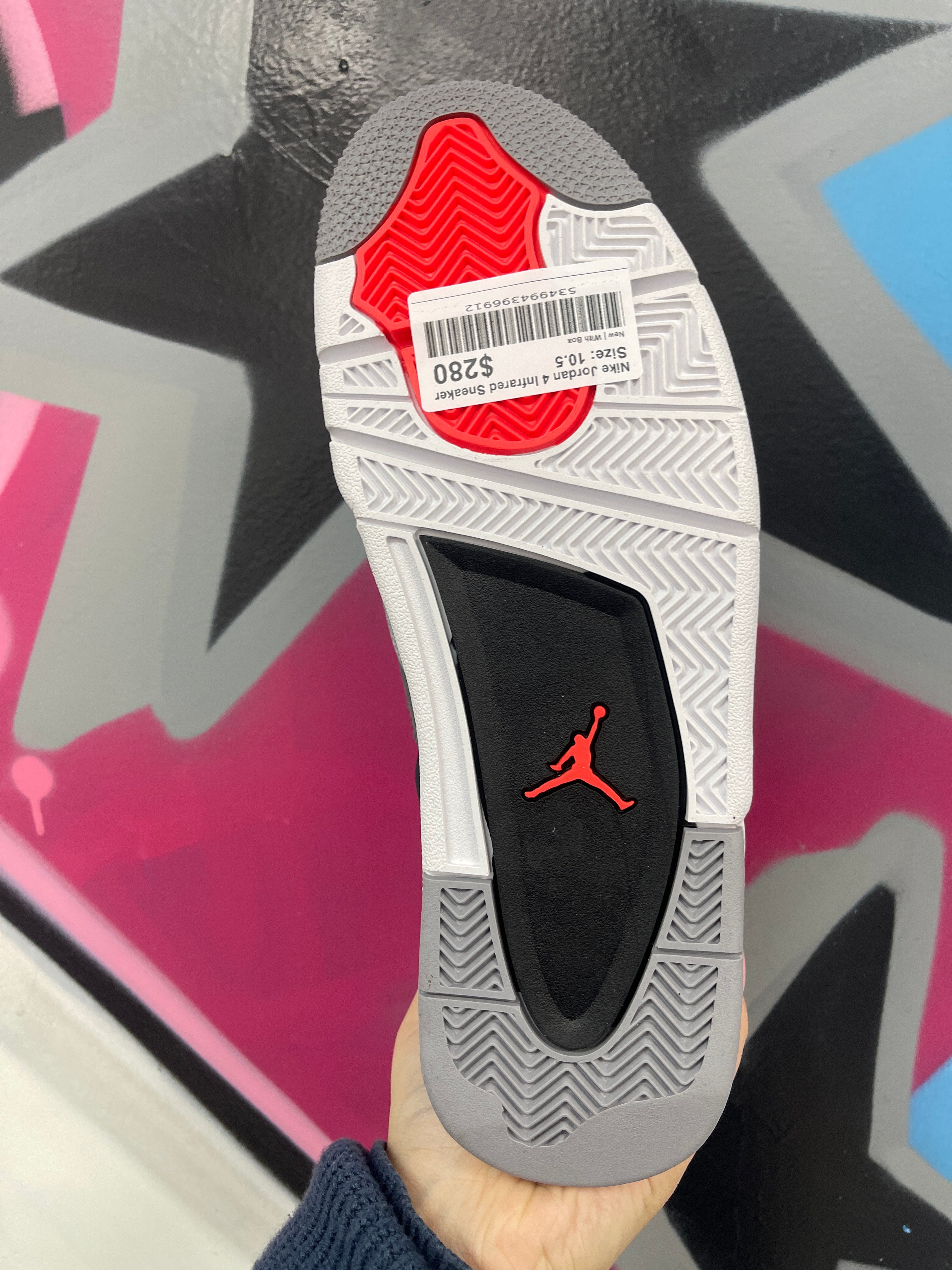 Nike Jordan 4 Infrared Sneaker