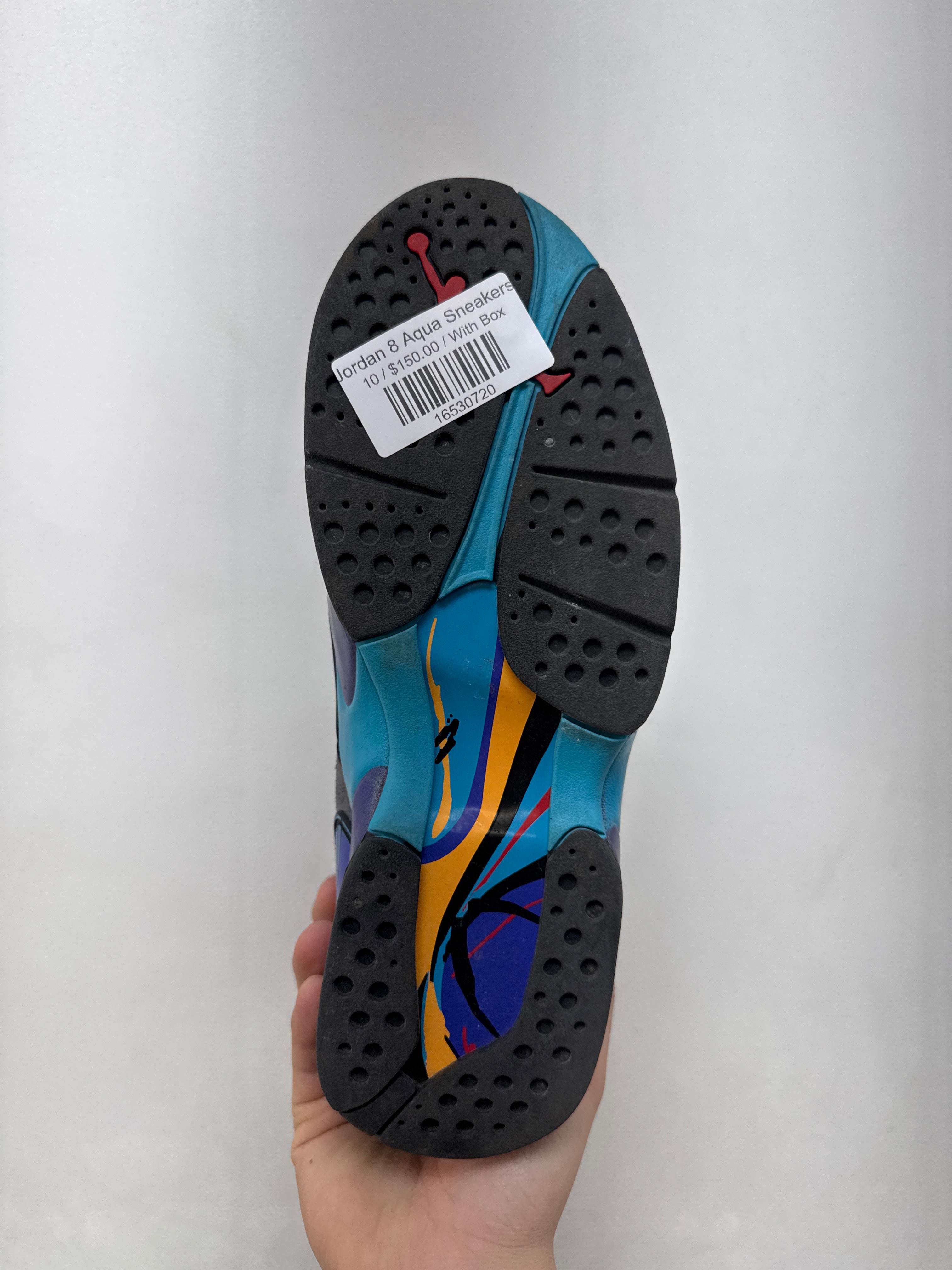 Jordan 8 Aqua Sneakers