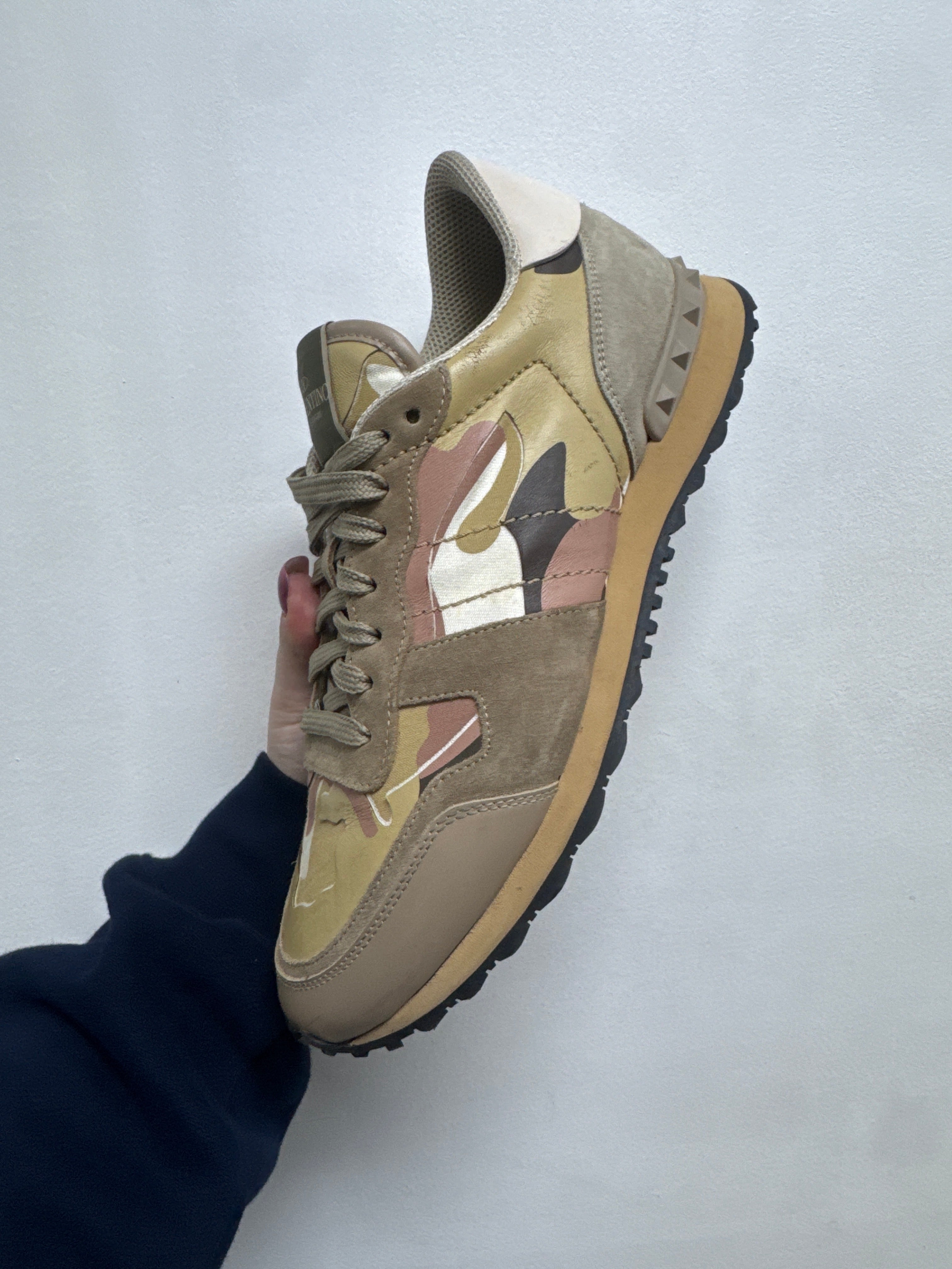 Valentino Garavani Rockrunner Camouflage Sneakers