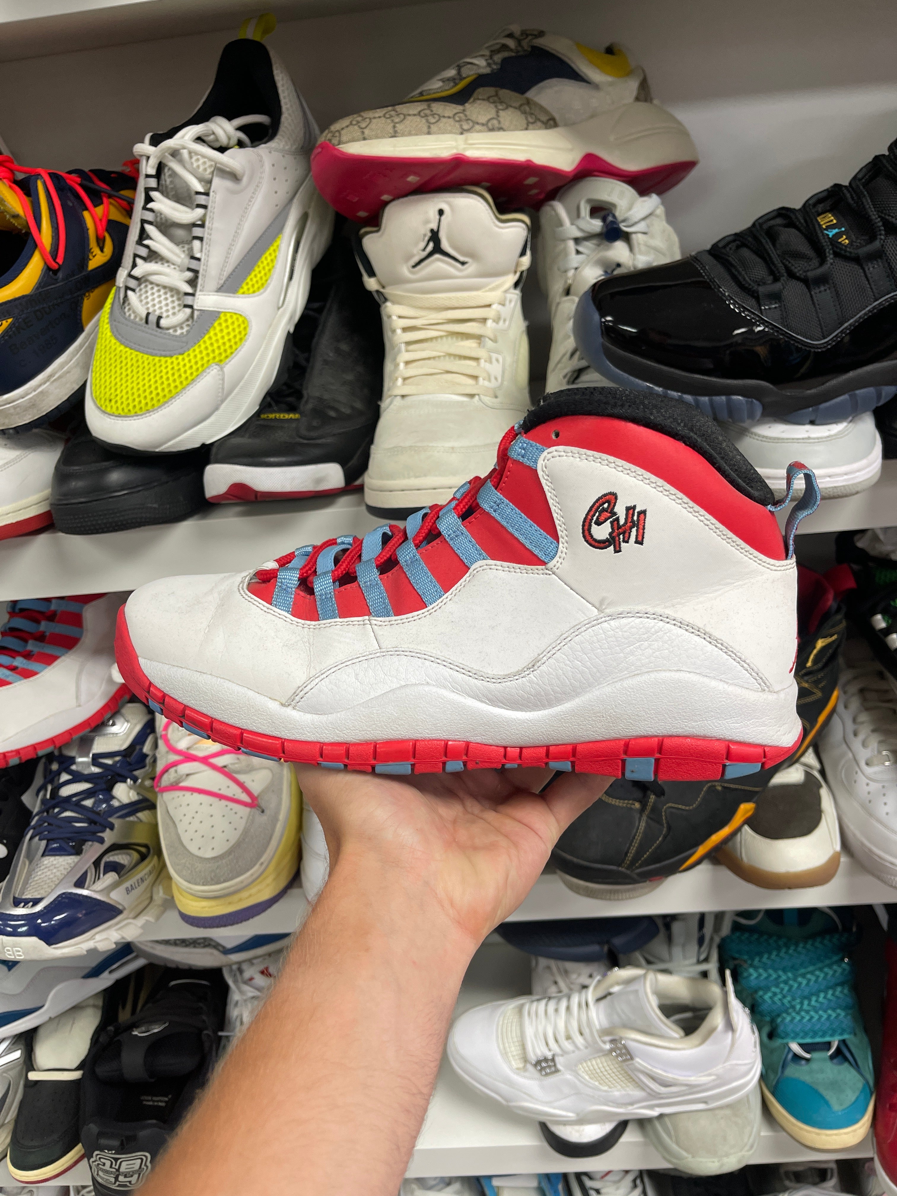 Jordan 10 CHI  Used 11.5 No Box