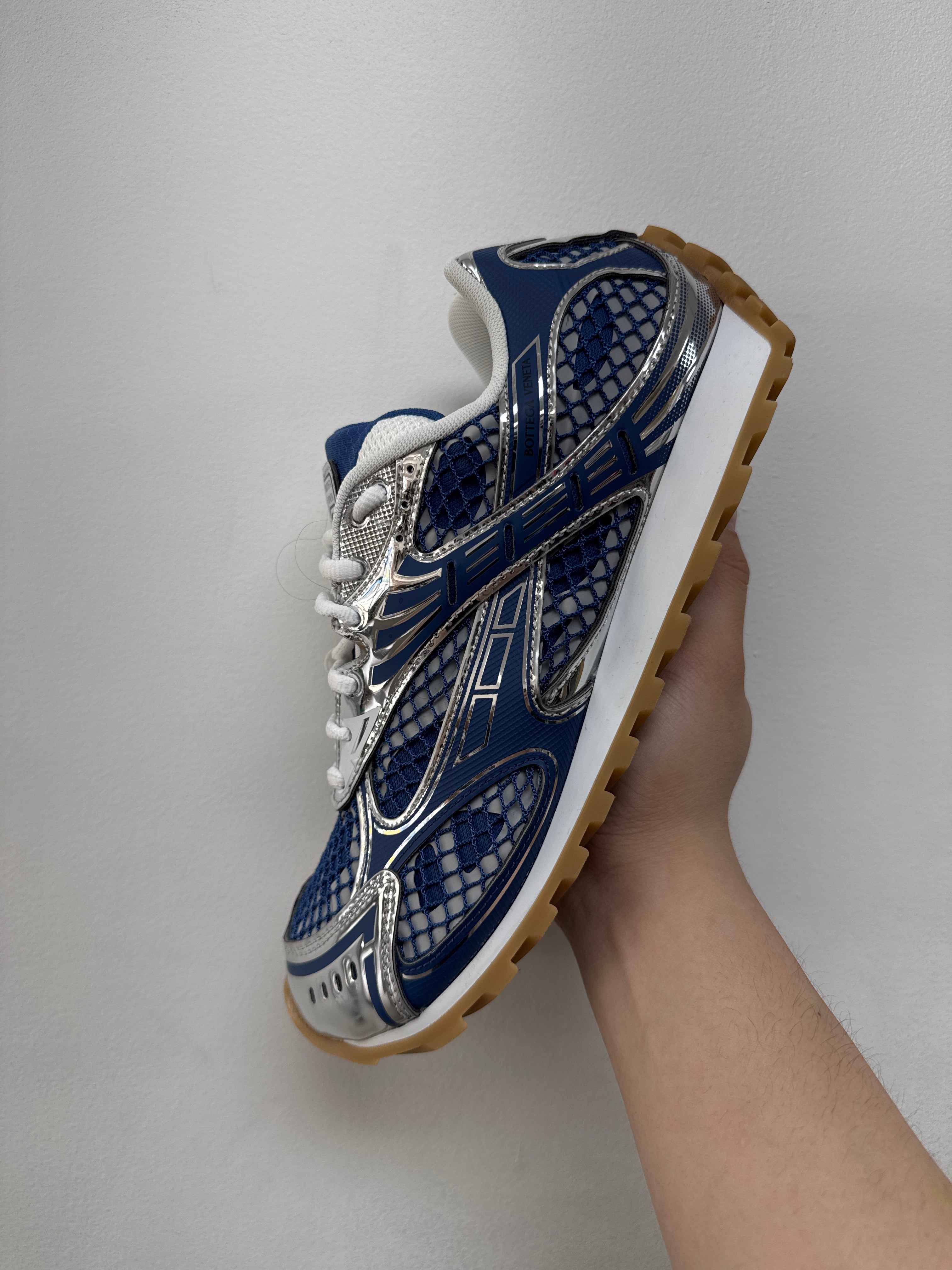Bottega Veneta Blue Venezia Orbits Sneakers
