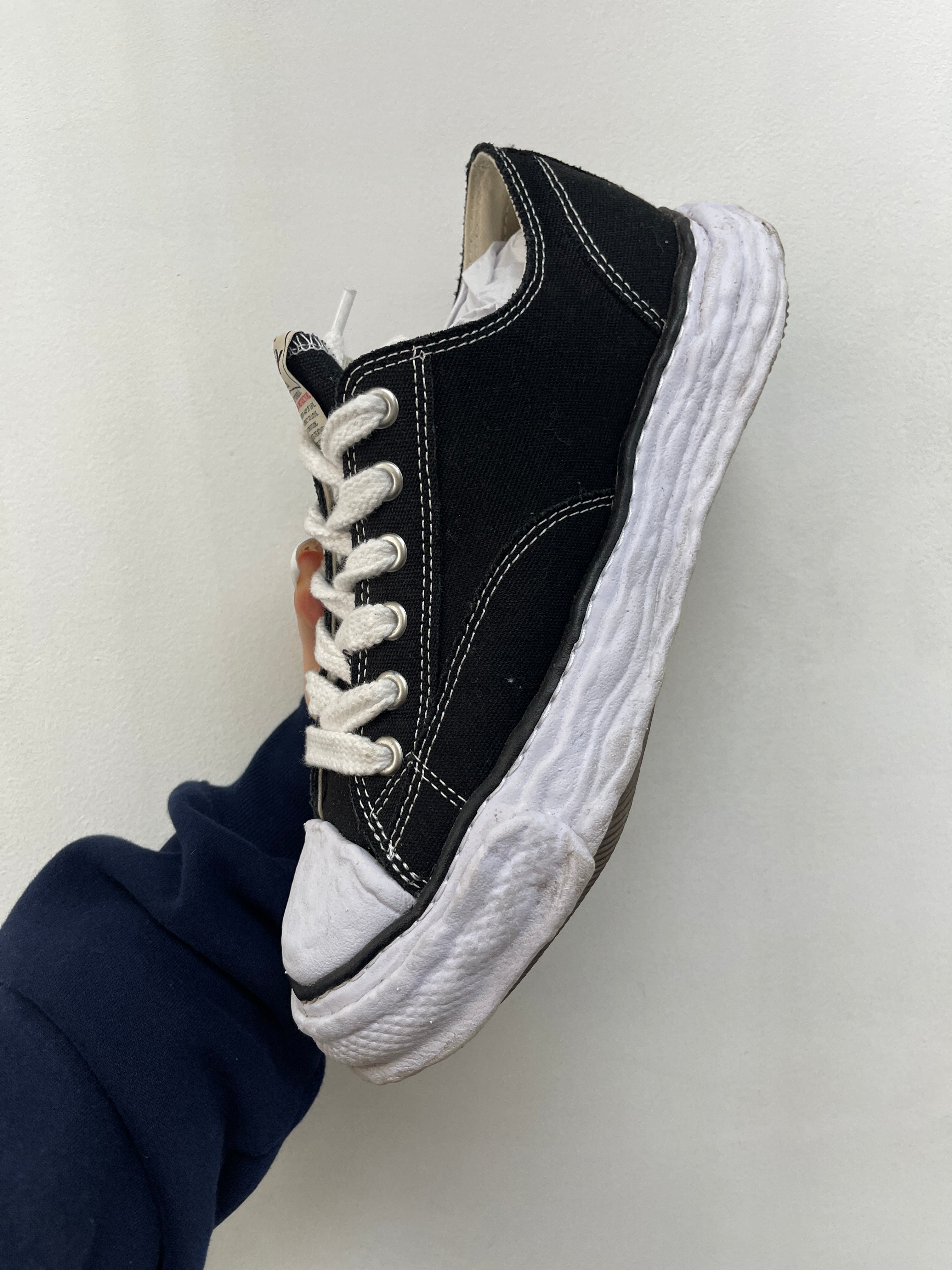 MMY Black White Peterson Sneakers